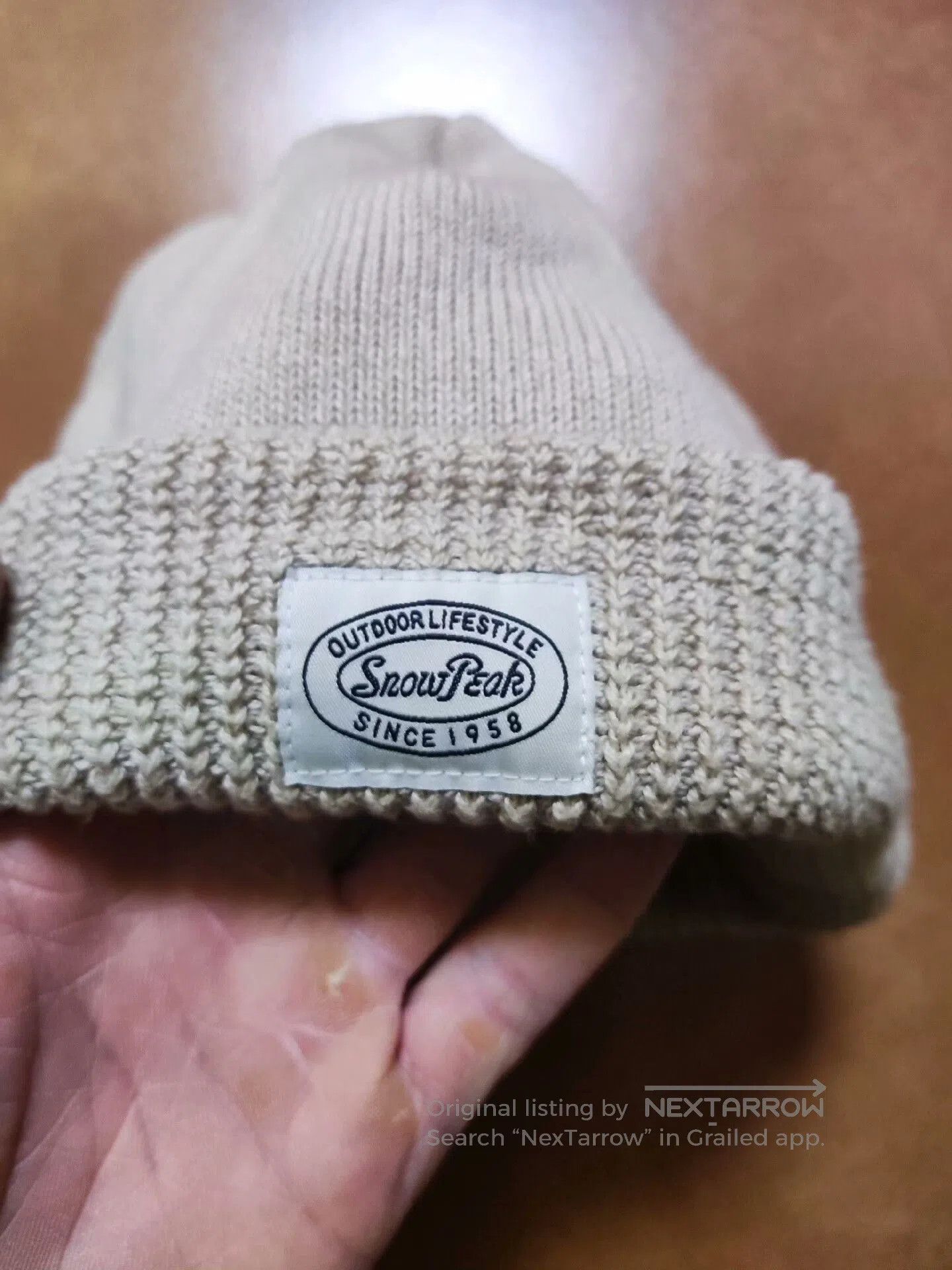 Snow Peak Unique Snowpeak Knit Hat for All. Size ONE SIZE - 3 Thumbnail