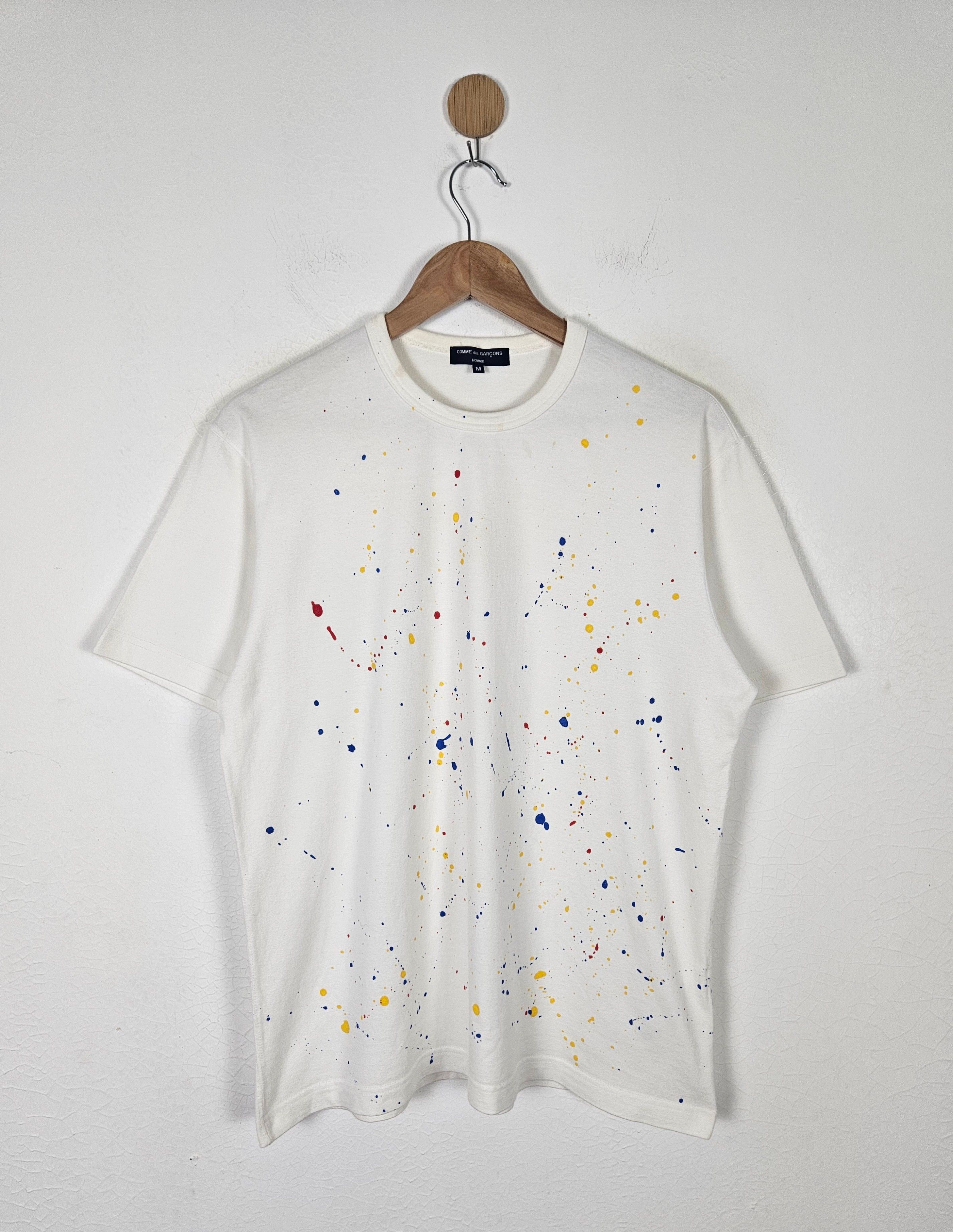 Comme des Garcons × Comme des Garcons Homme Comme des Garcons CDG Paint splash AD2019 shirt Size US M / EU 48-50 / 2 - 1 Thumbnail