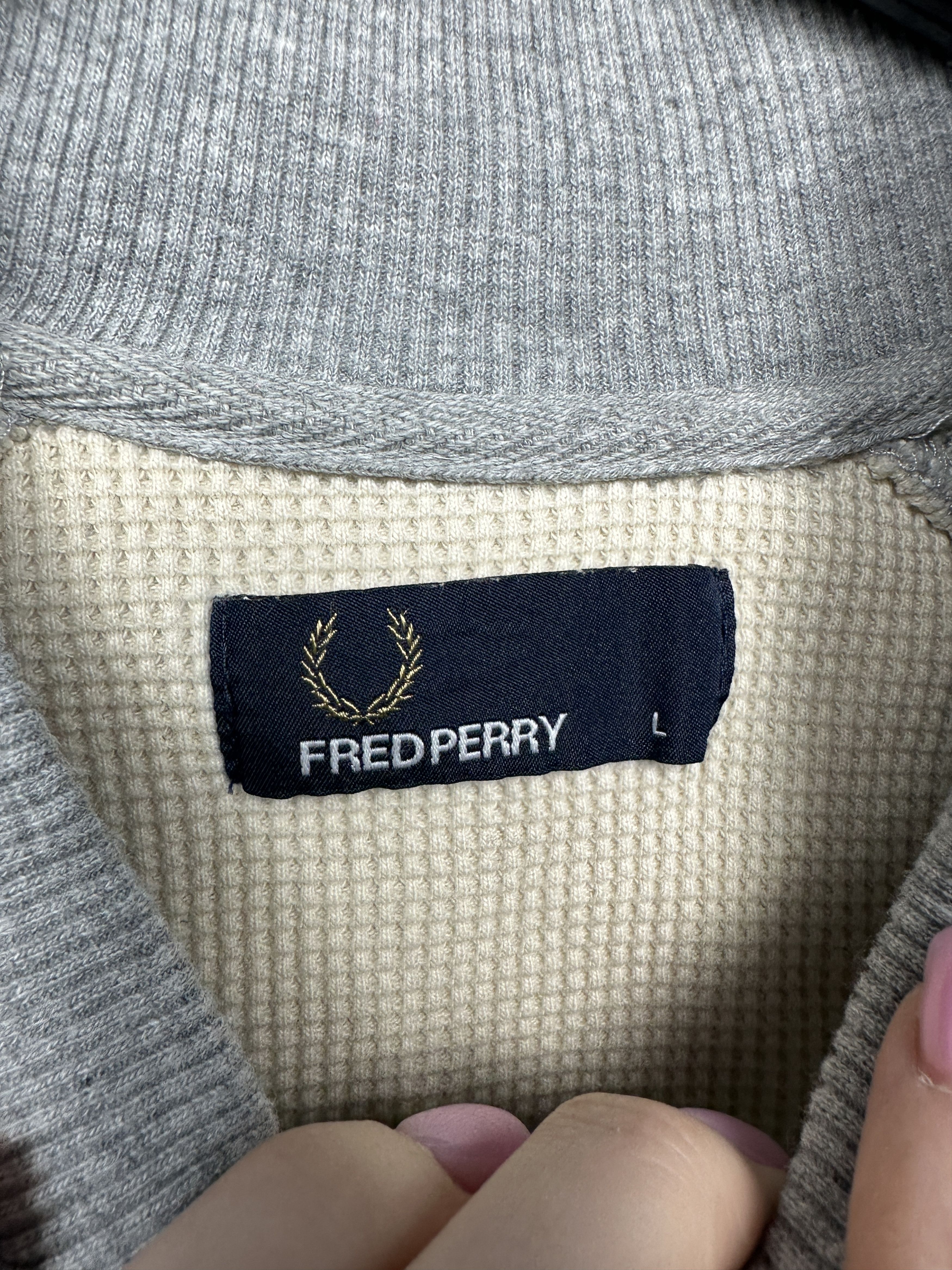 Fred Perry Fred Perry Vintage Mens Cotton Bomber Jacket Size US L / EU 52-54 / 3 - 5 Thumbnail