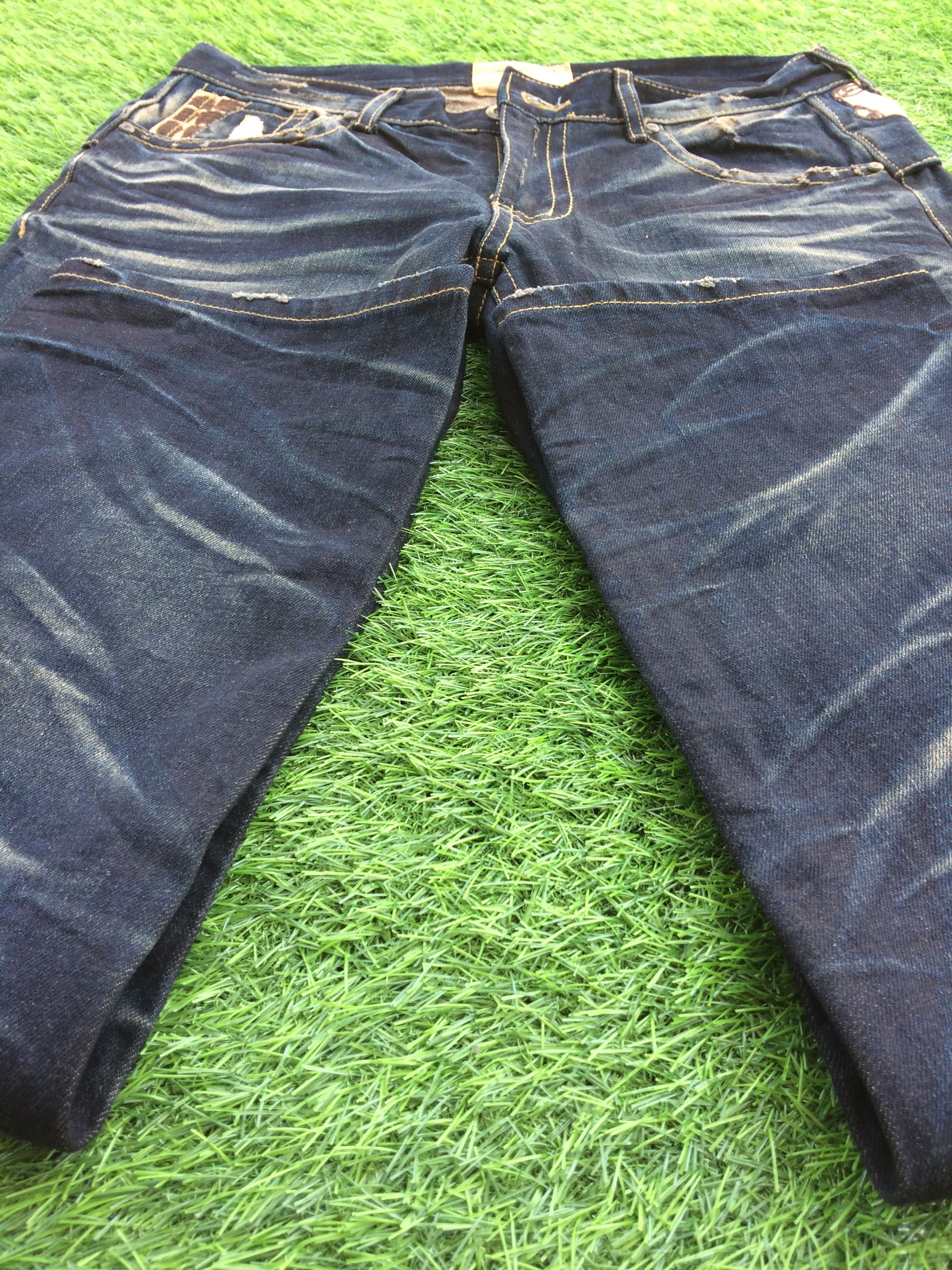 Japanese Brand × Jean Japanese Low Waist Straight Jeans #D-888 Size US 32 / EU 48 - 8 Thumbnail