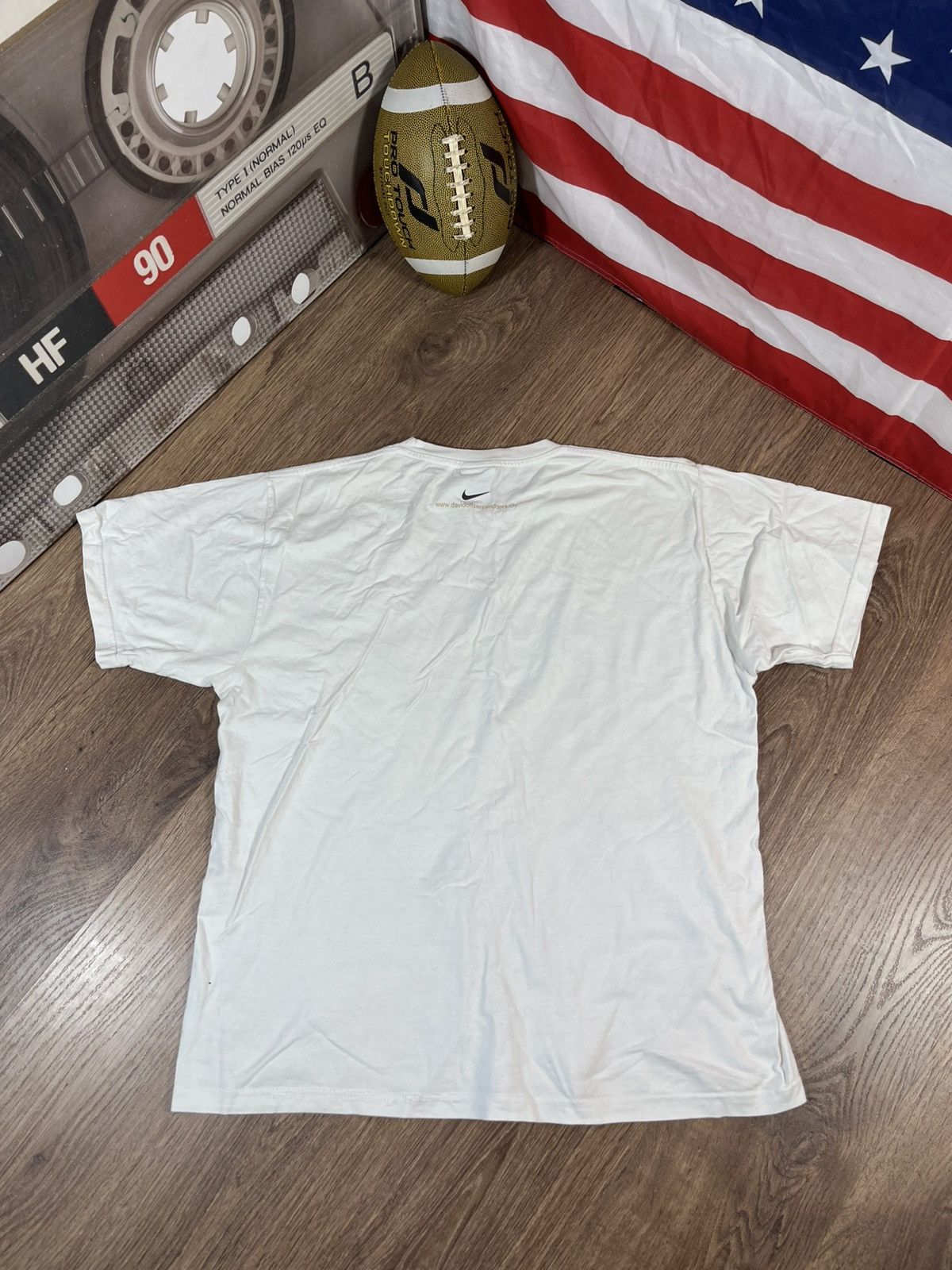 Nike Nike Vintage 90s T Shirt Davidoff Swiss Indoors Size US XL / EU 56 / 4 - 6 Thumbnail
