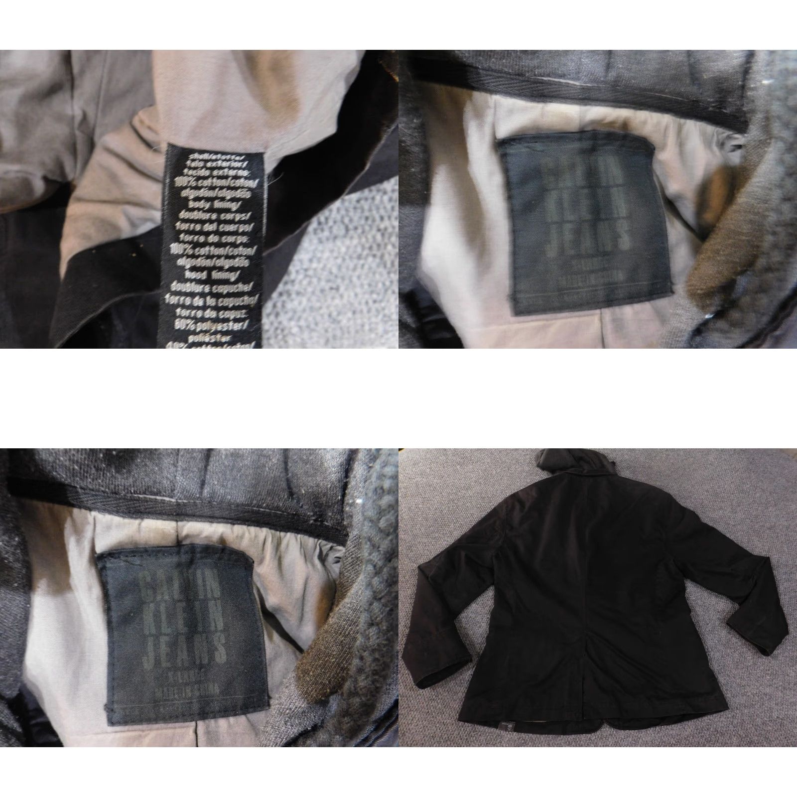 Calvin Klein Calvin Klein Jacket Mens XL black bomber zip Pockets Logo Knit Bomber Casual Fall Winter Regular Size US XL / EU 56 / 4 - 8 Thumbnail