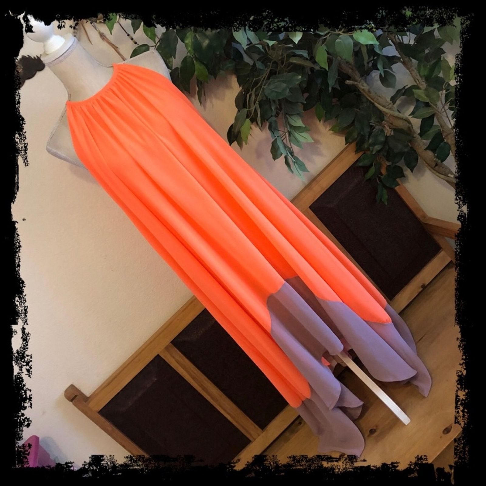Other Leqier two tone hi low layered flowy beach dress Size S / US 4 / IT 40 - 2 Thumbnail