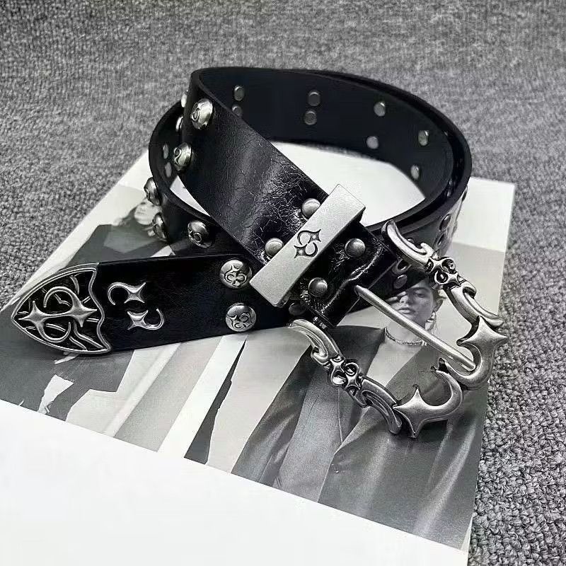 Japanese Brand Streetwear casual black colour belt Size ONE SIZE - 2 Thumbnail