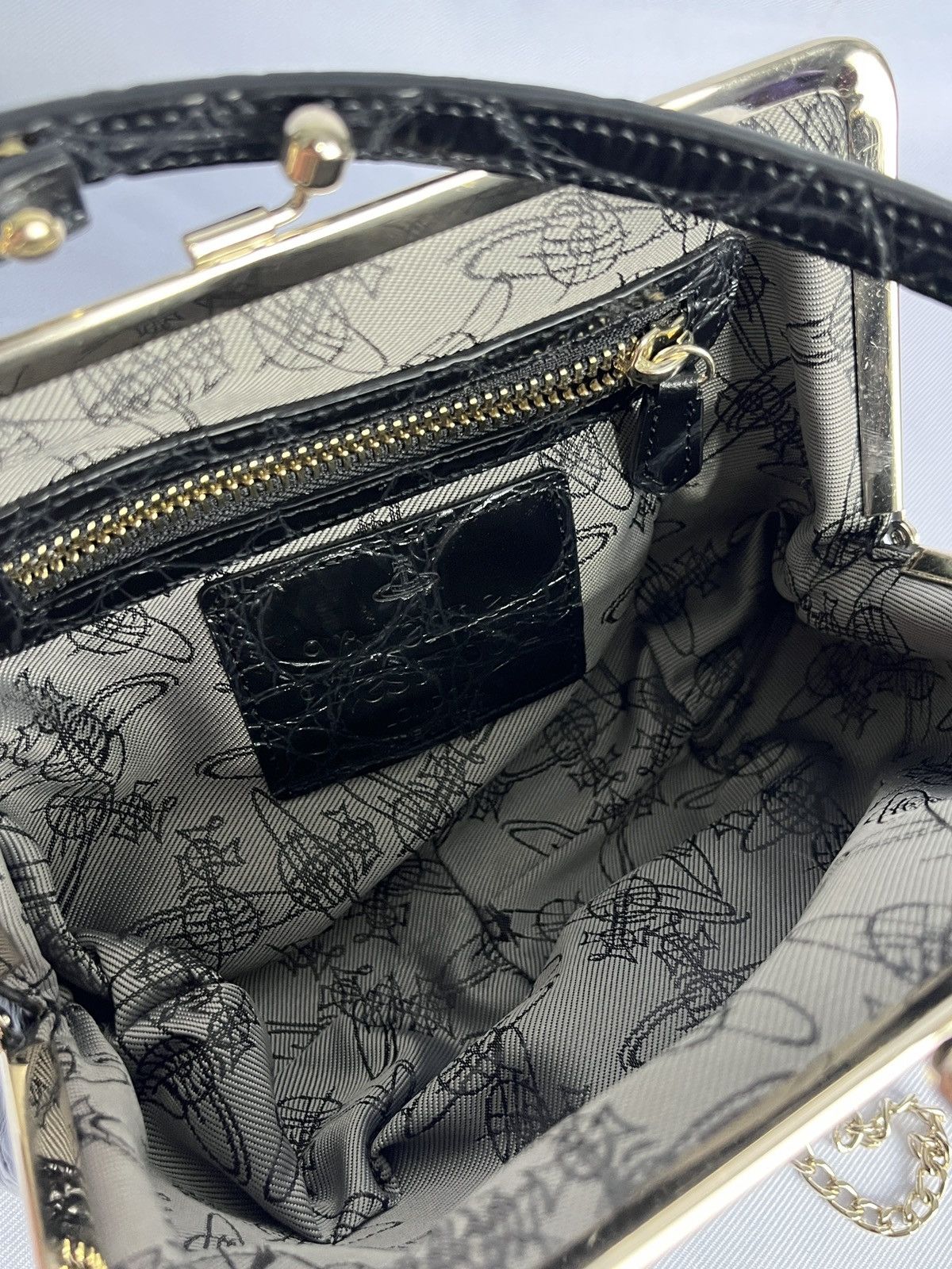 Vivienne Westwood Patent leather Granny Frame bag Size ONE SIZE - 9 Thumbnail