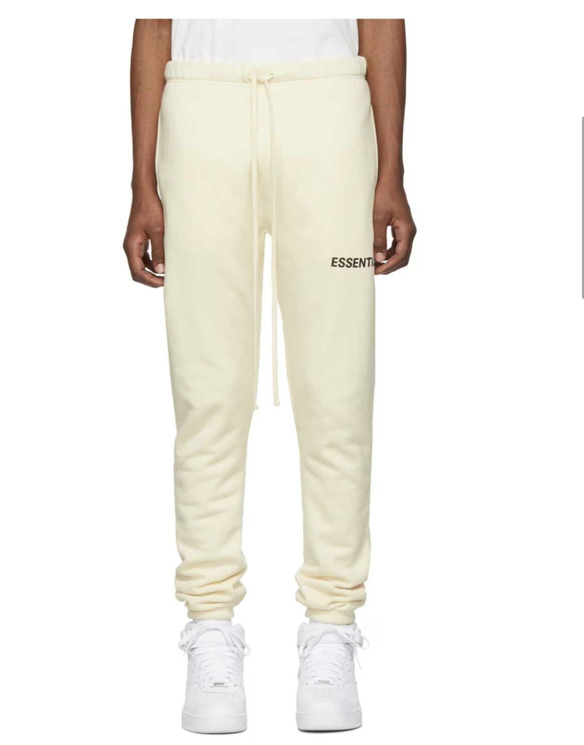 image of Fear Of God Essentials 2018! Sweatpants Size Xxl New! in Cream, Men's