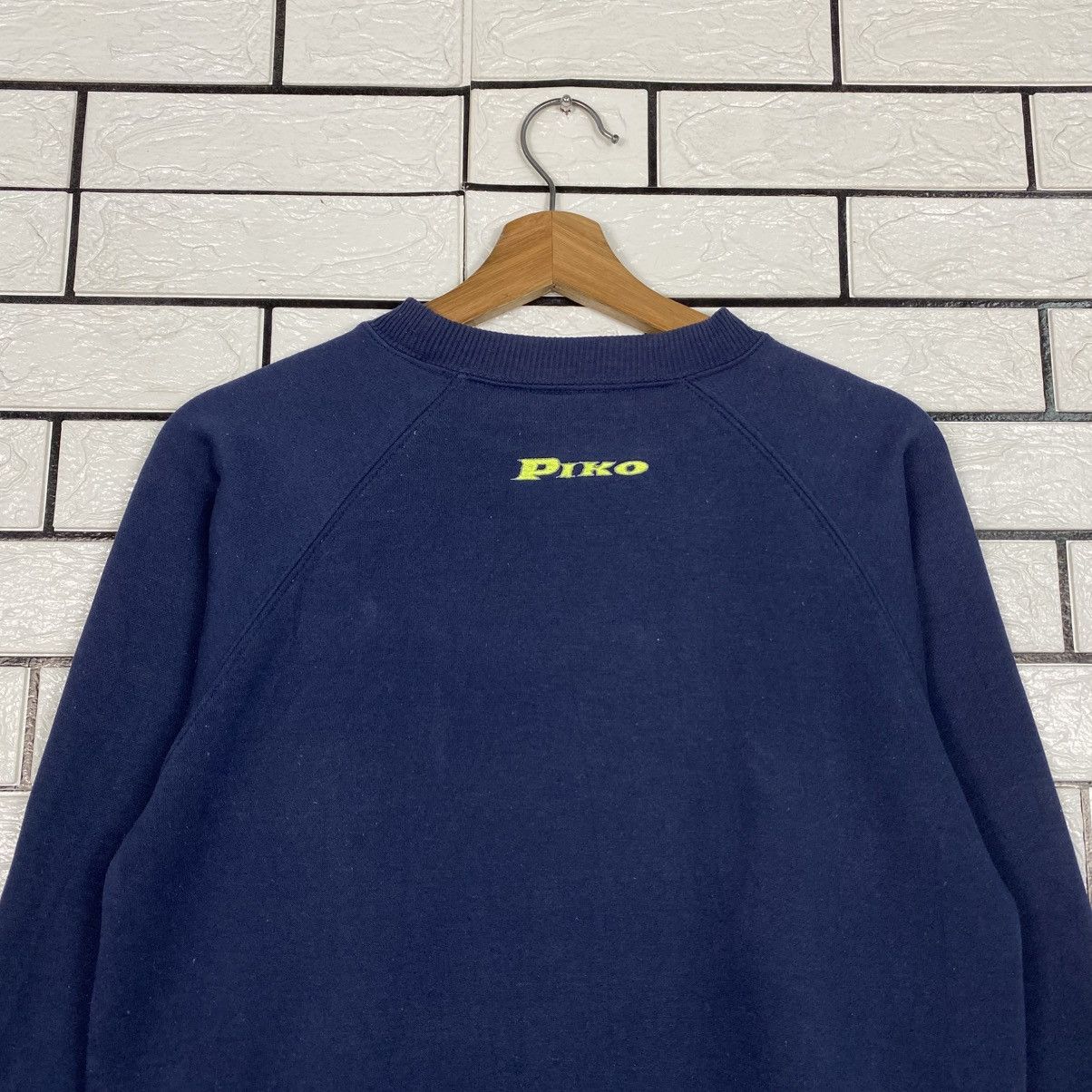 Japanese Brand Vintage Sweatshirt Piko Hawaii Big Logo Striped Size US M / EU 48-50 / 2 - 10 Thumbnail