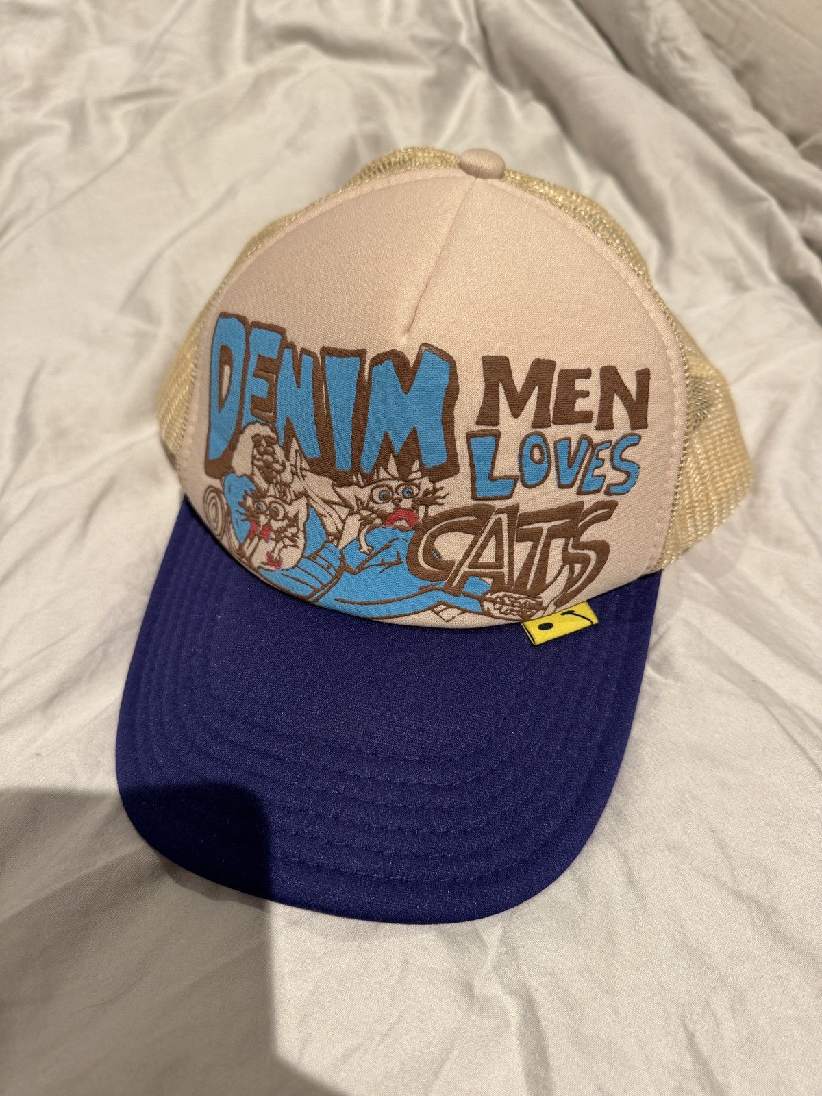 Kapital Kapital Denim Men Loves Cats Cap Size ONE SIZE - 3 Thumbnail