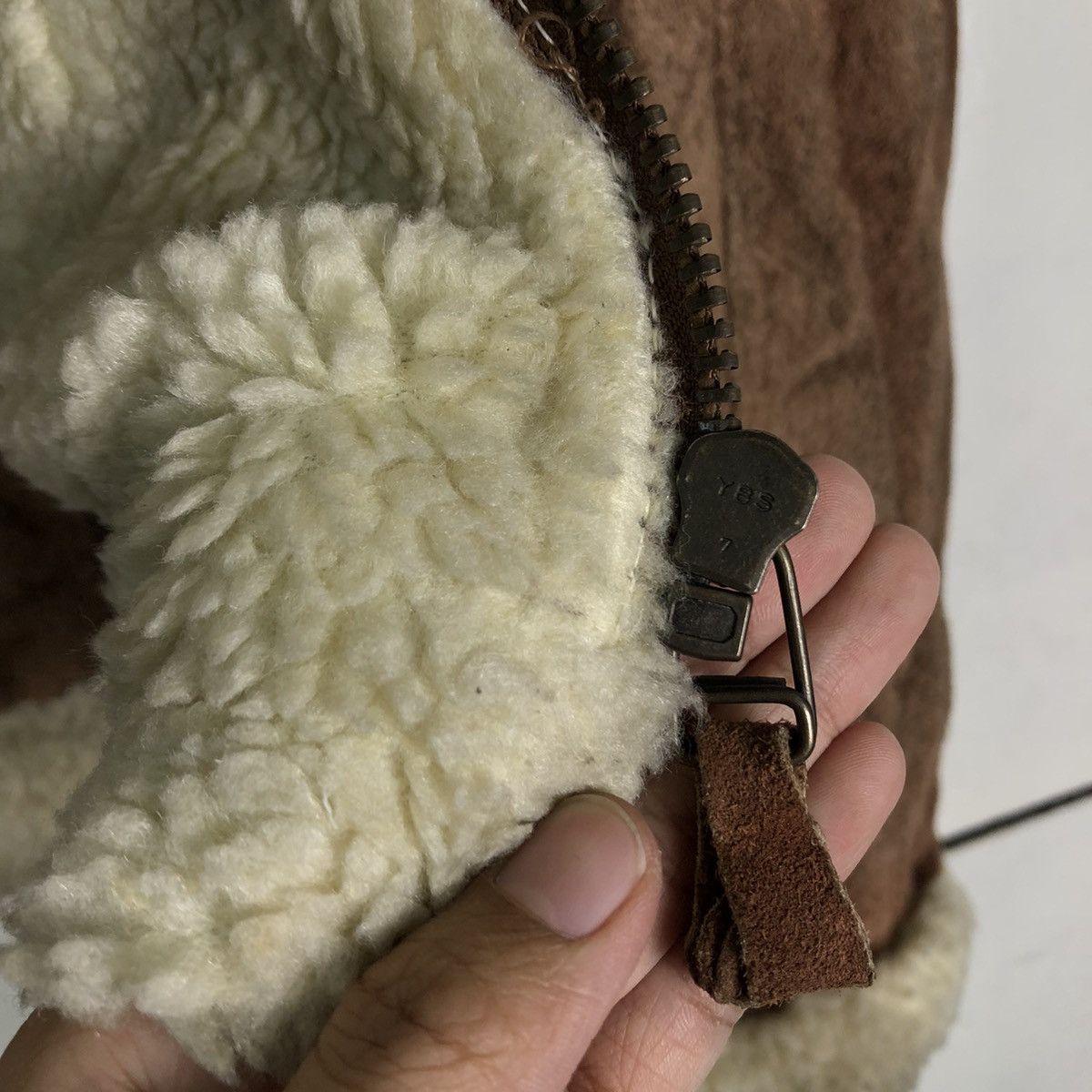 Japanese Brand 🔥Vtg Biker Leather Jacket Shearling Japan Pitch 45 Size US M / EU 48-50 / 2 - 15 Thumbnail