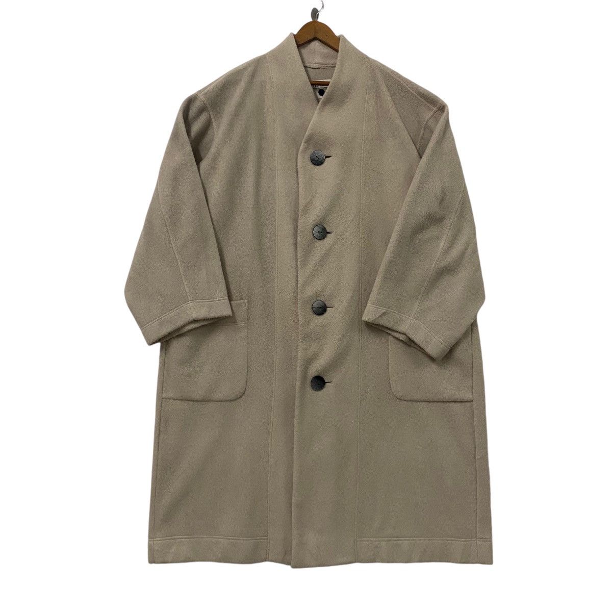 ☀️Issey Miyake Plantation wool oversized coat