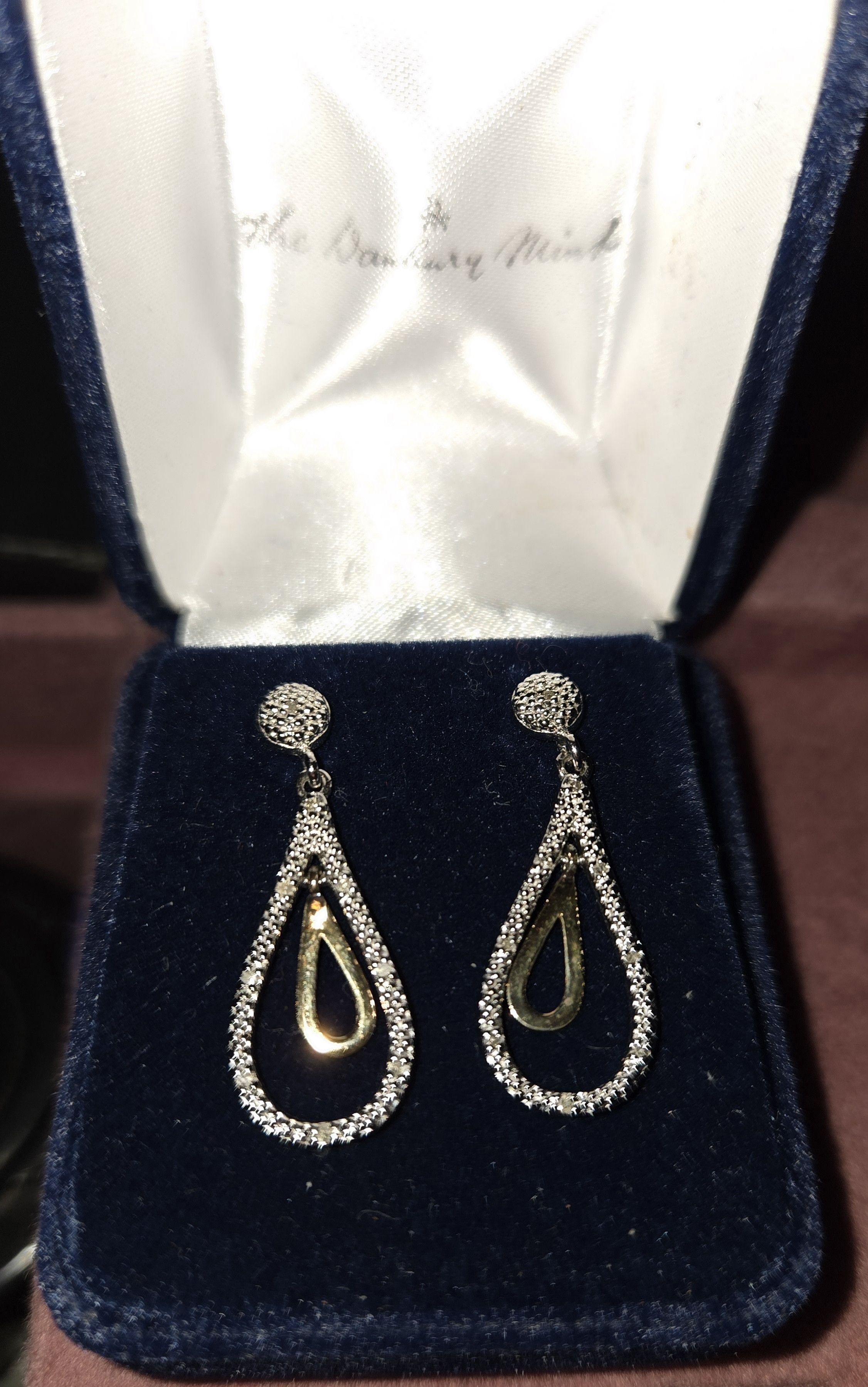 Other Danbury Mint "Joyful Tears Diamond Earring Size ONE SIZE - 1 Thumbnail