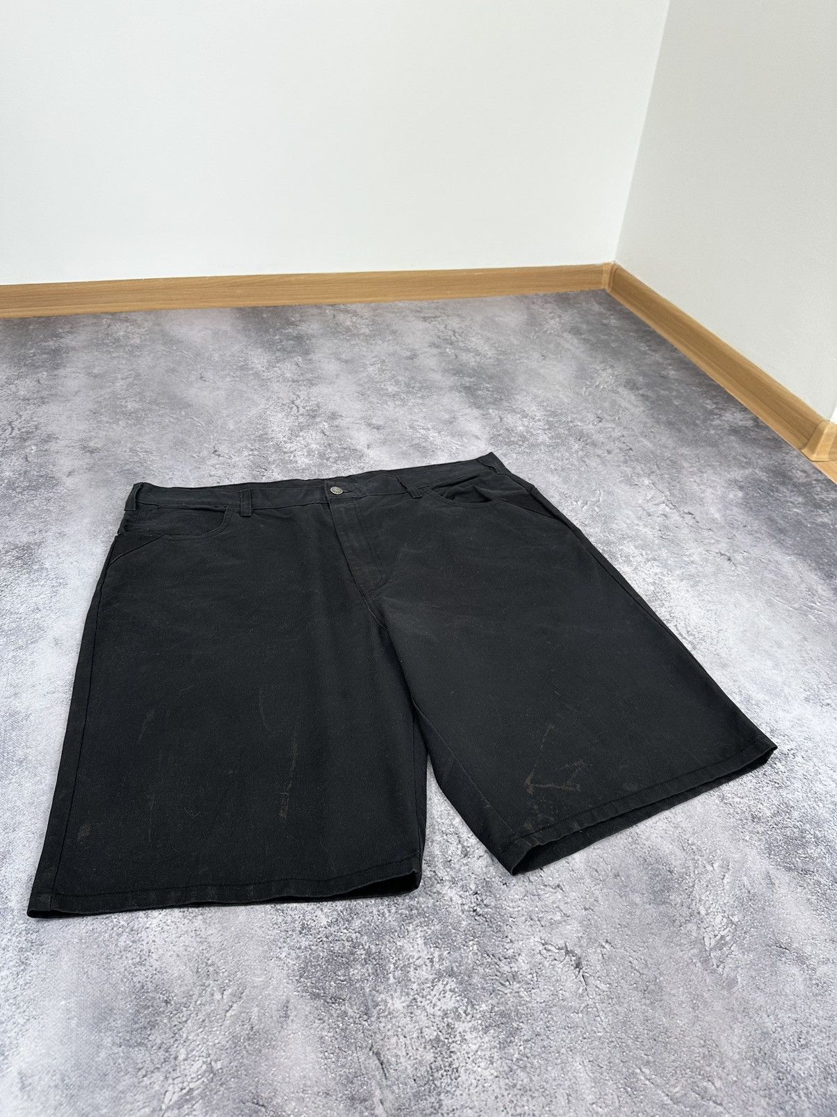 Dickies Vintage Dickies USA Baggy Opium Faded Black Y2K Shorts Jorts Size US 40 / EU 56 - 7 Thumbnail