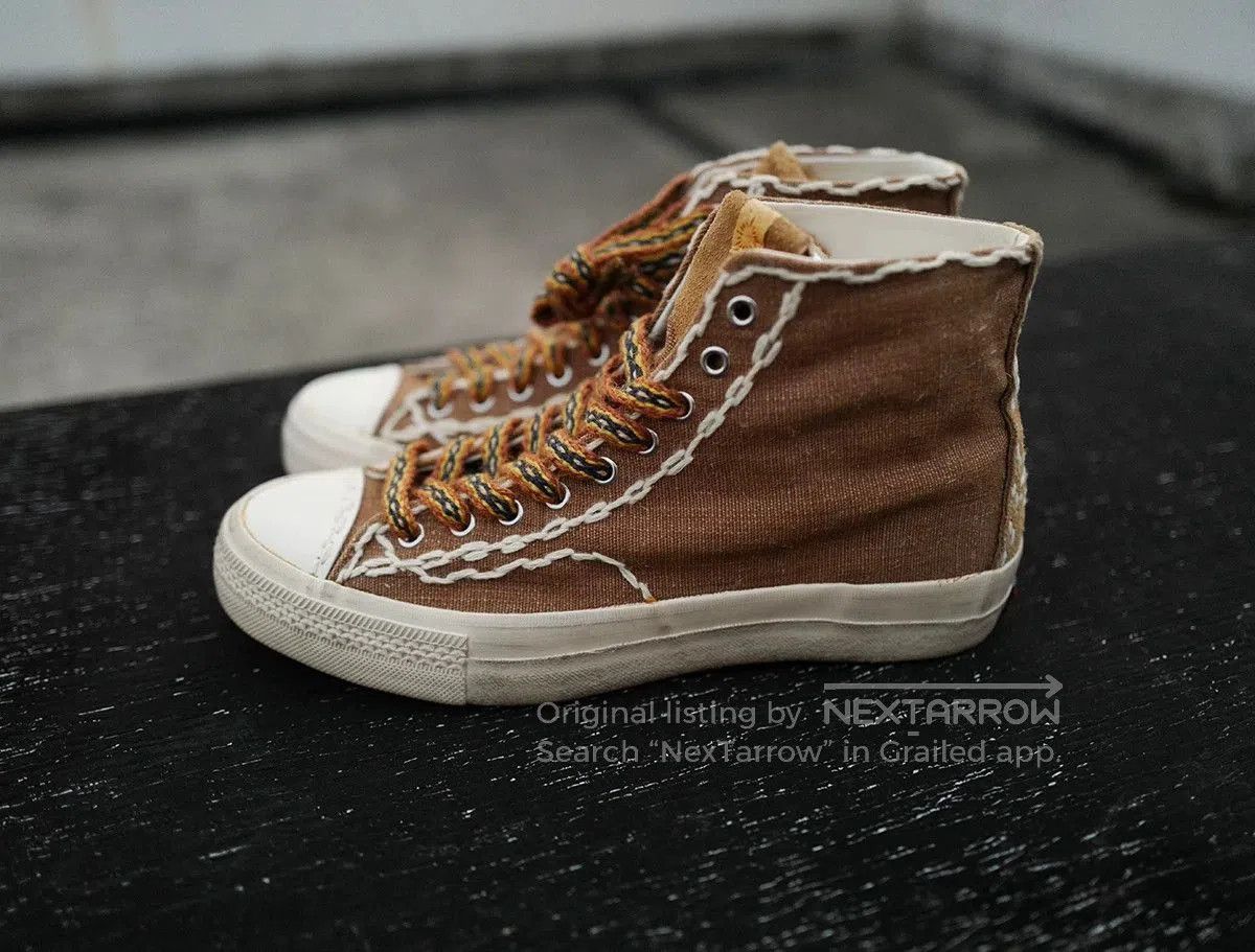 Visvim visvim skagway sashiko canvas shoes. Size US 9 / EU 42 - 1 Thumbnail