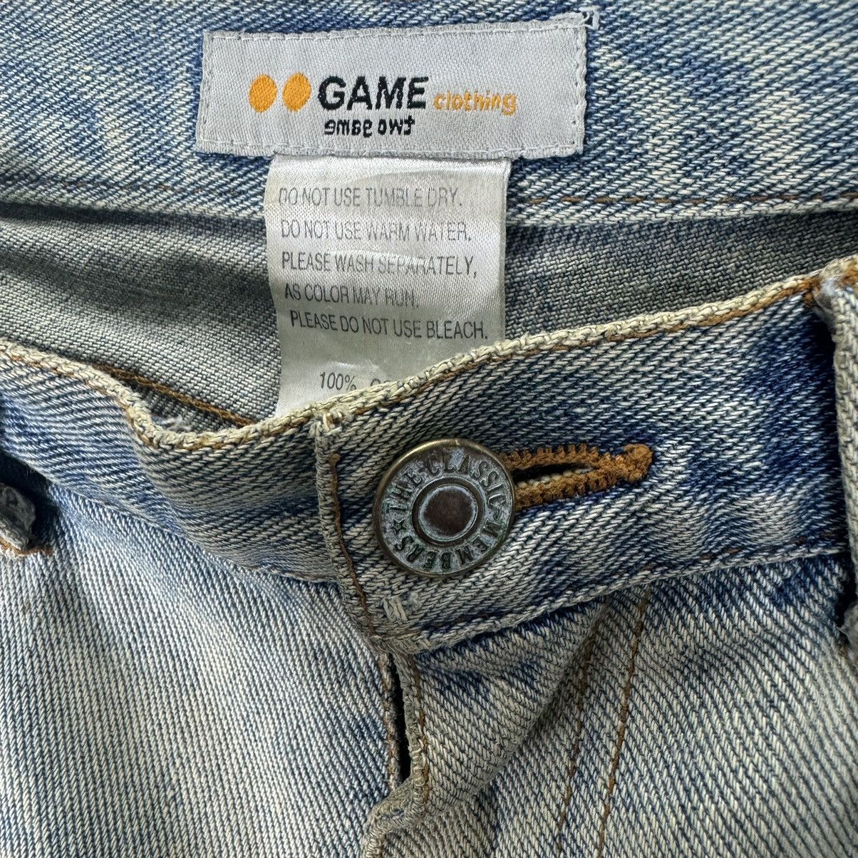The Game ⚡️GAME PATCHWORK BORO DENIM JEANS PANTS LIKE KAPITAL Size US 30 / EU 46 - 11 Thumbnail