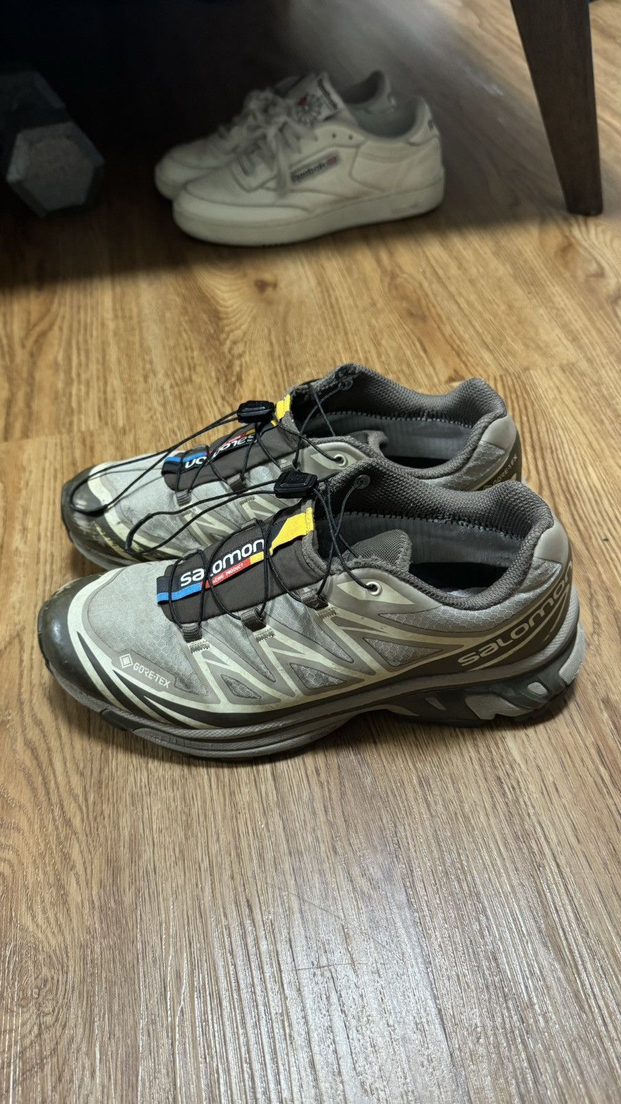 Goretex × Salomon Salomon XT-6 Gore-Tex Vintage Khaki Size US 7 / EU 40 - 1 Thumbnail