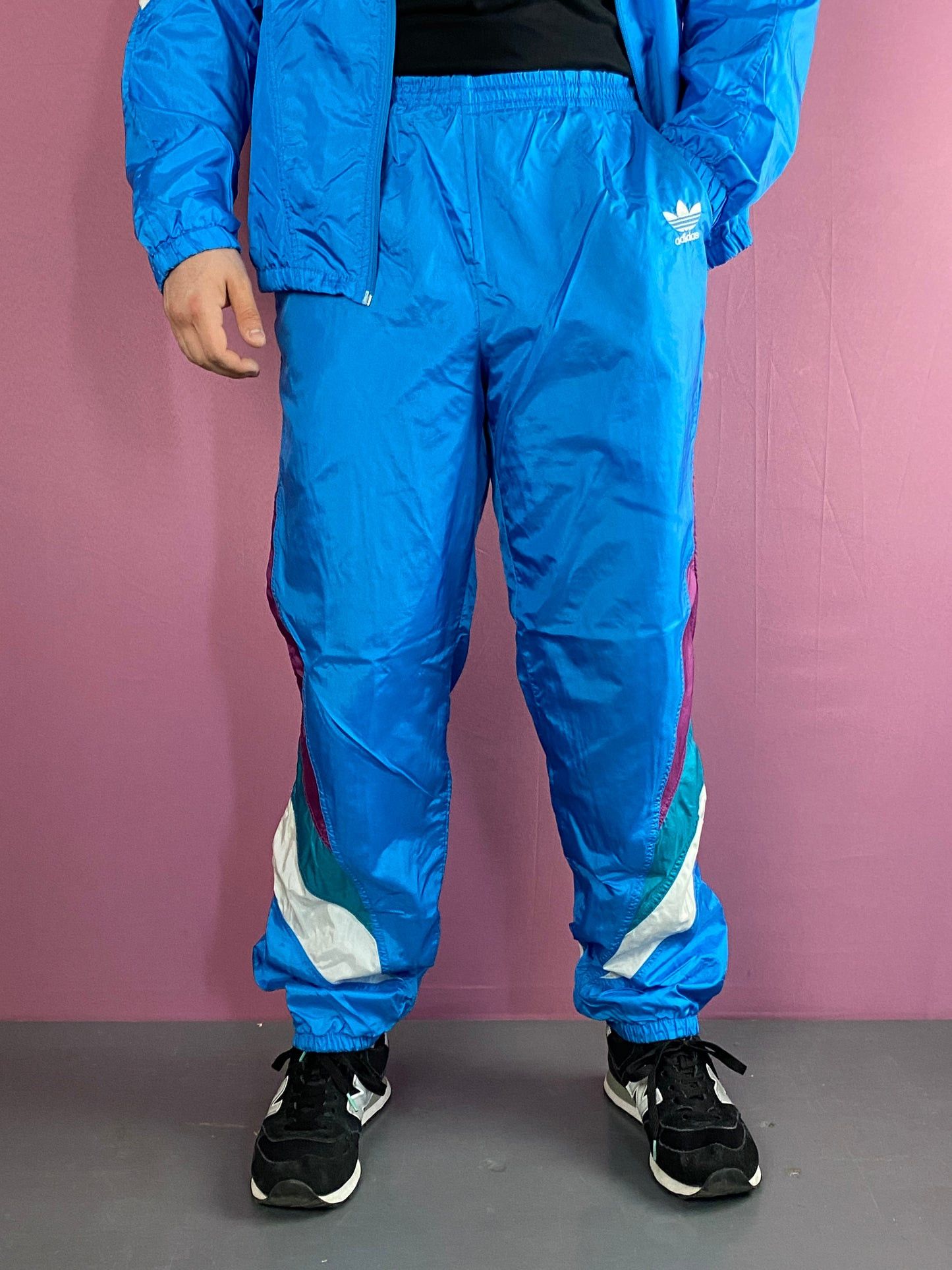 Adidas 90s Adidas Originals Vintage Men's Tracksuit Set - L Size US L / EU 52-54 / 3 - 7 Thumbnail