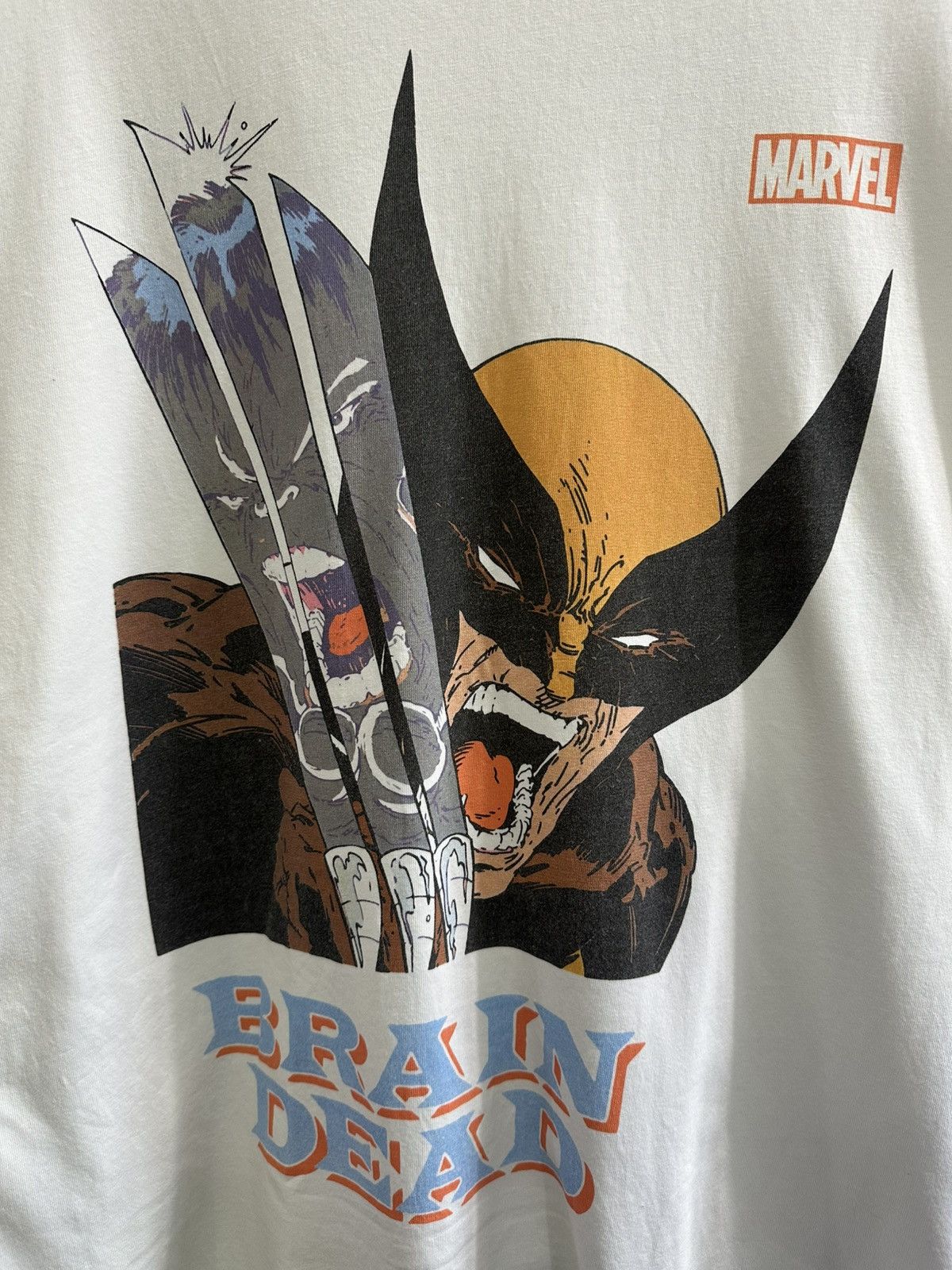 Brain Dead × Marvel Comics Rare! Brain Dead “Wolverine vs Hulk” Size US L / EU 52-54 / 3 - 1 Thumbnail