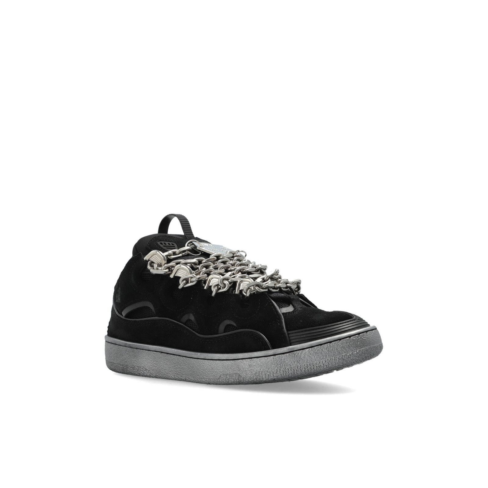 Lanvin Lanvin Curb Grey Sneakers New & Authentic (Men's size:10;) Size US 10 / EU 43 - 2 Thumbnail