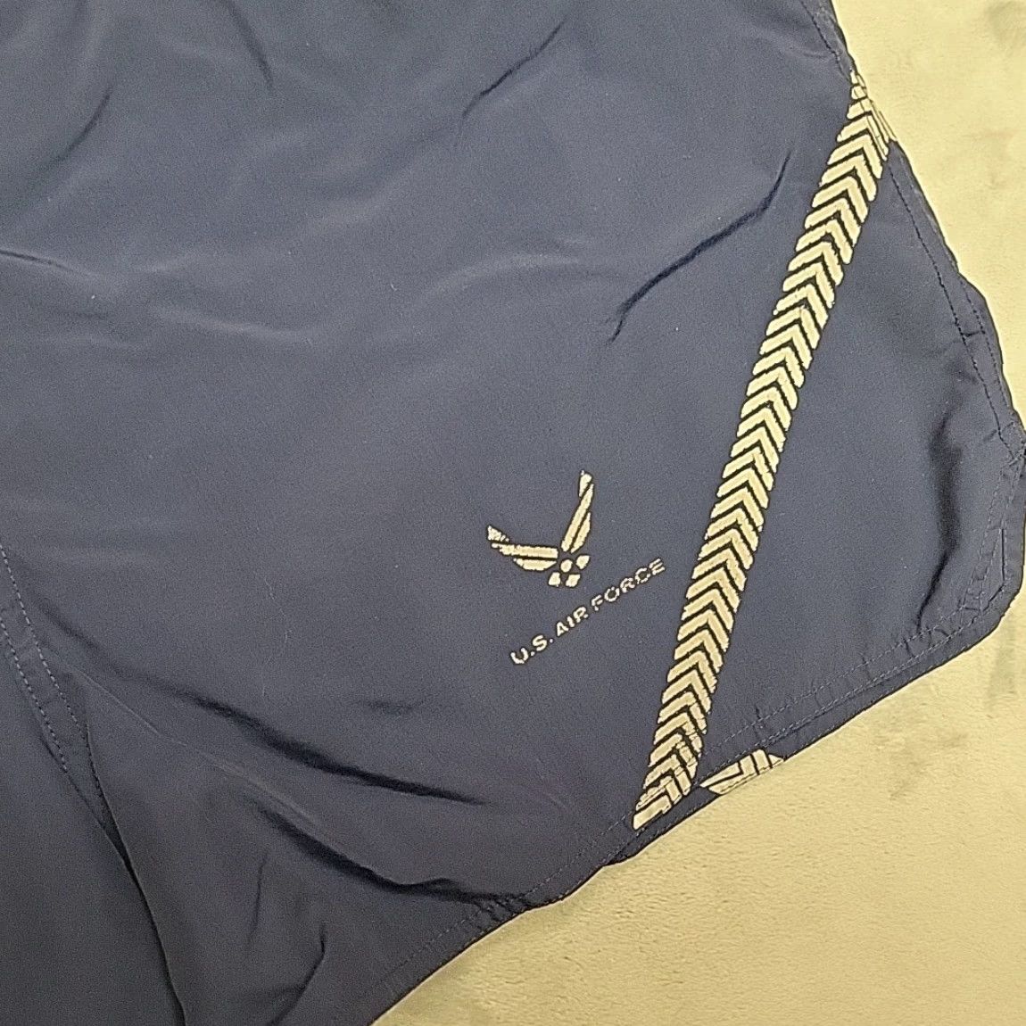 Vintage VINTAGE US Air Force Shorts Mens XL Blue PT Training Reflective Military Size US 36 / EU 52 - 3 Thumbnail