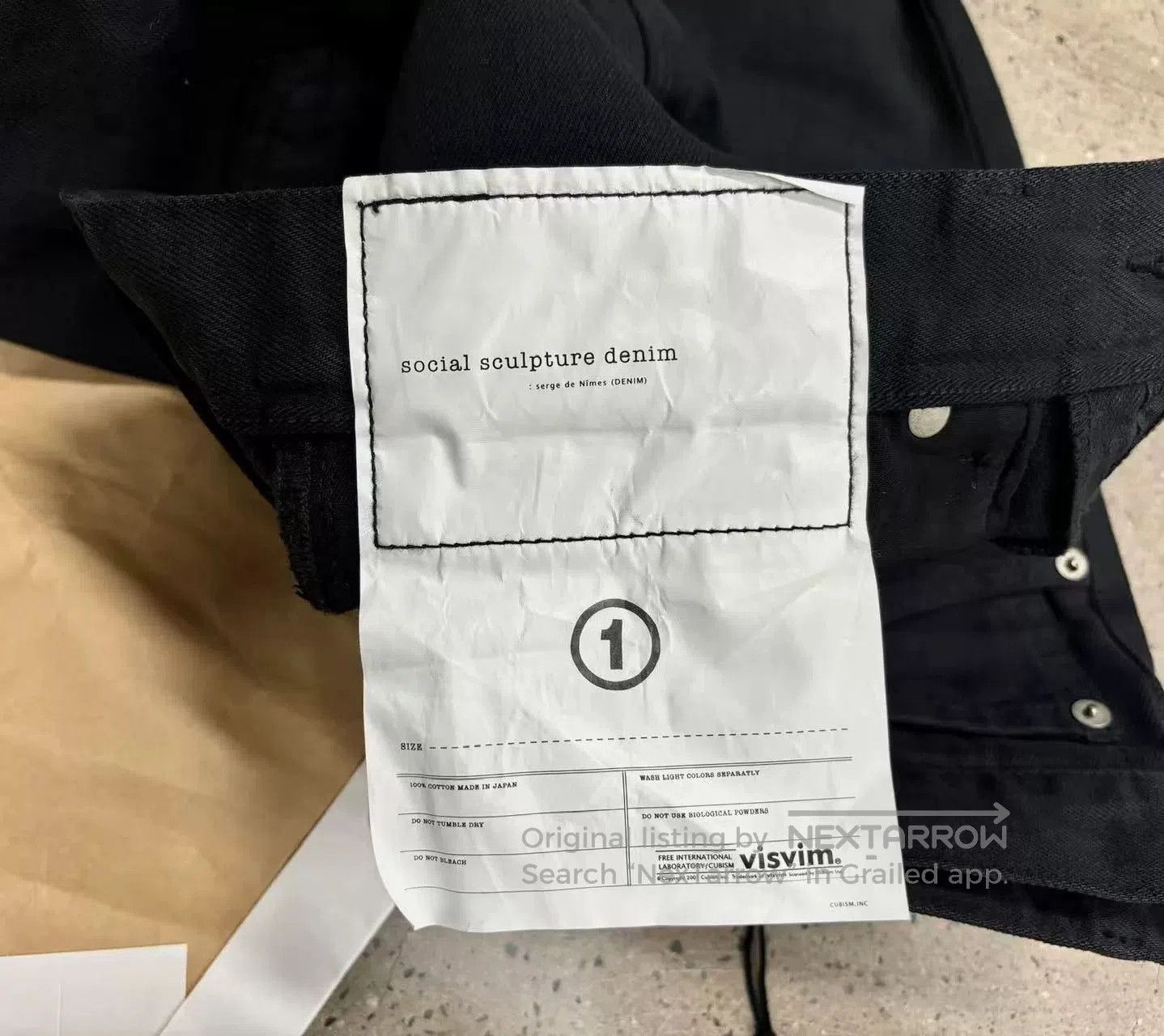 Visvim Visvim Social Sculpture 03 Overdye Jeans. Size US 26 / EU 42 - 7 Thumbnail