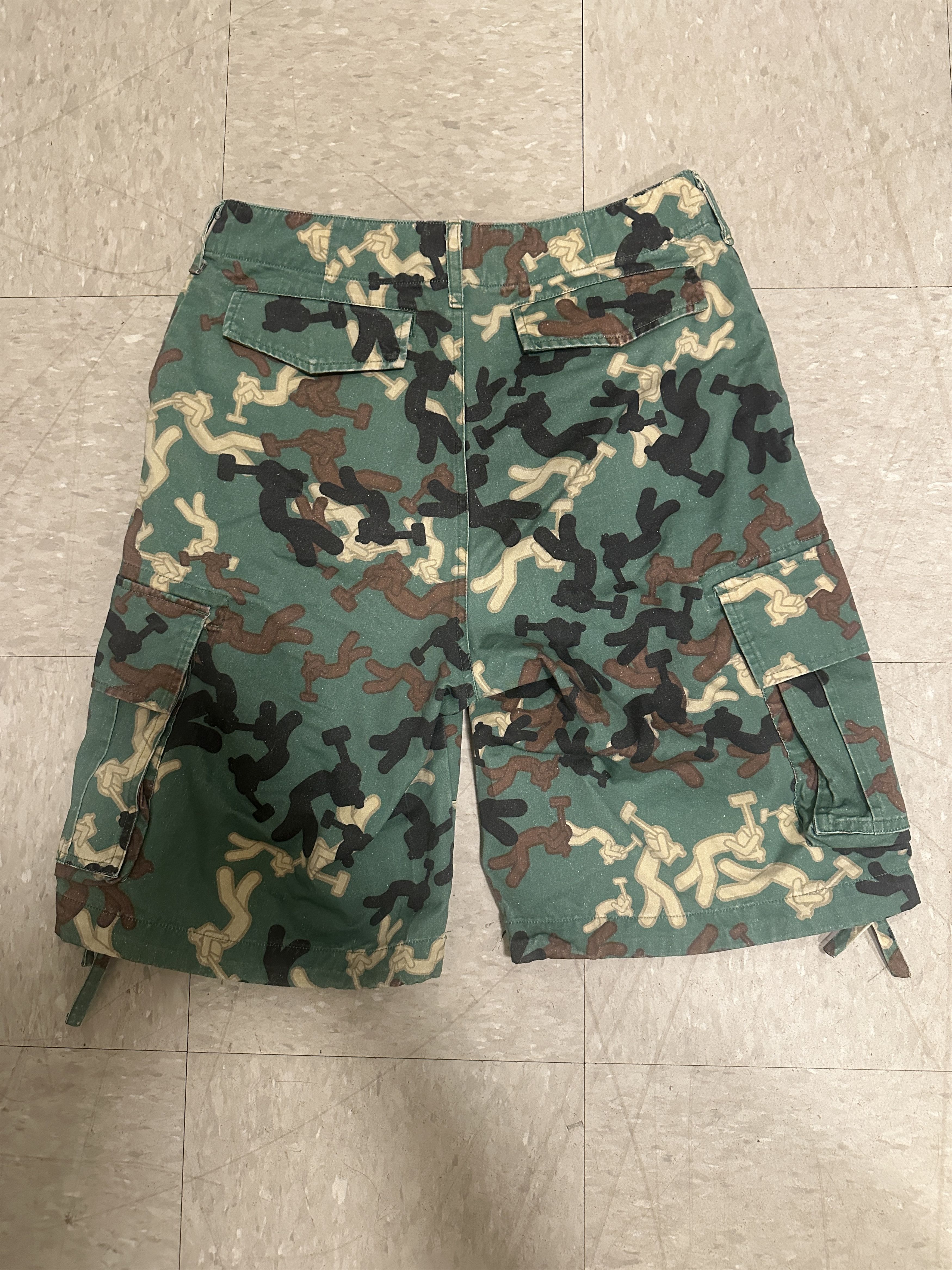 Other Concrete Boys Camo Jorts Size US 30 / EU 46 - 2 Thumbnail