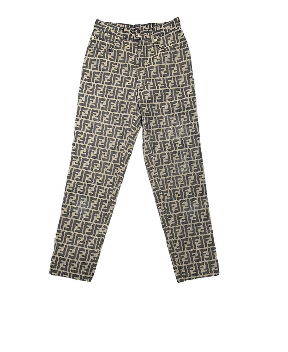 Fendi Fendi zucca pants Size 25" / US 0 / IT 36 - 1 Thumbnail
