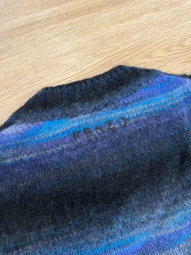 Kenzo KENZO Men's blue striped sweater Size US L / EU 52-54 / 3 - 6 Thumbnail