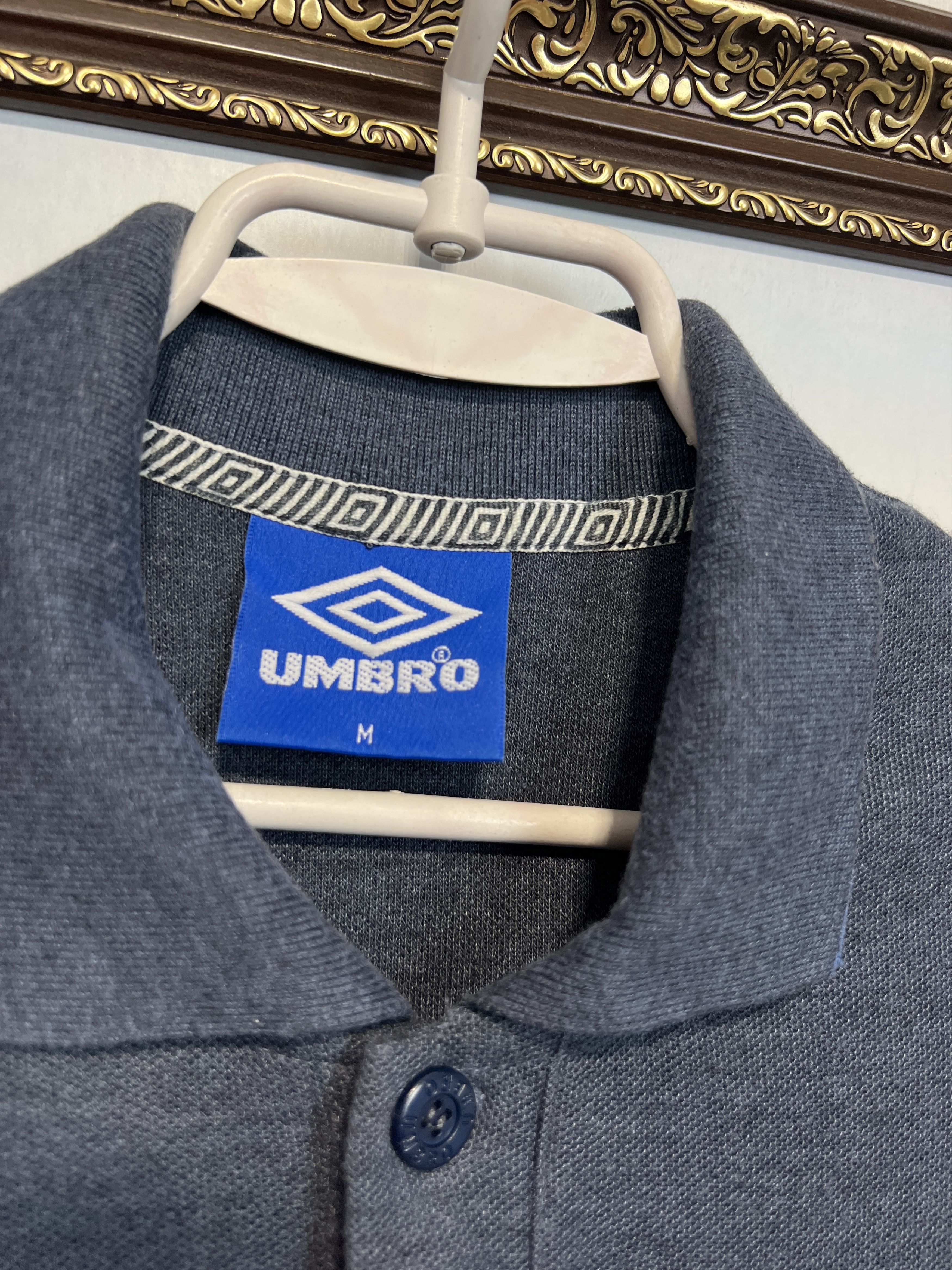 Umbro Vintage Everton Football Polo Shirt Soccer Jersey Trikot Size US M / EU 48-50 / 2 - 5 Thumbnail