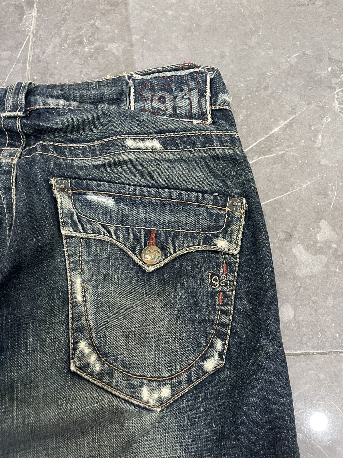 Japanese Brand 1921 flared jeans Size US 29 - 8 Thumbnail