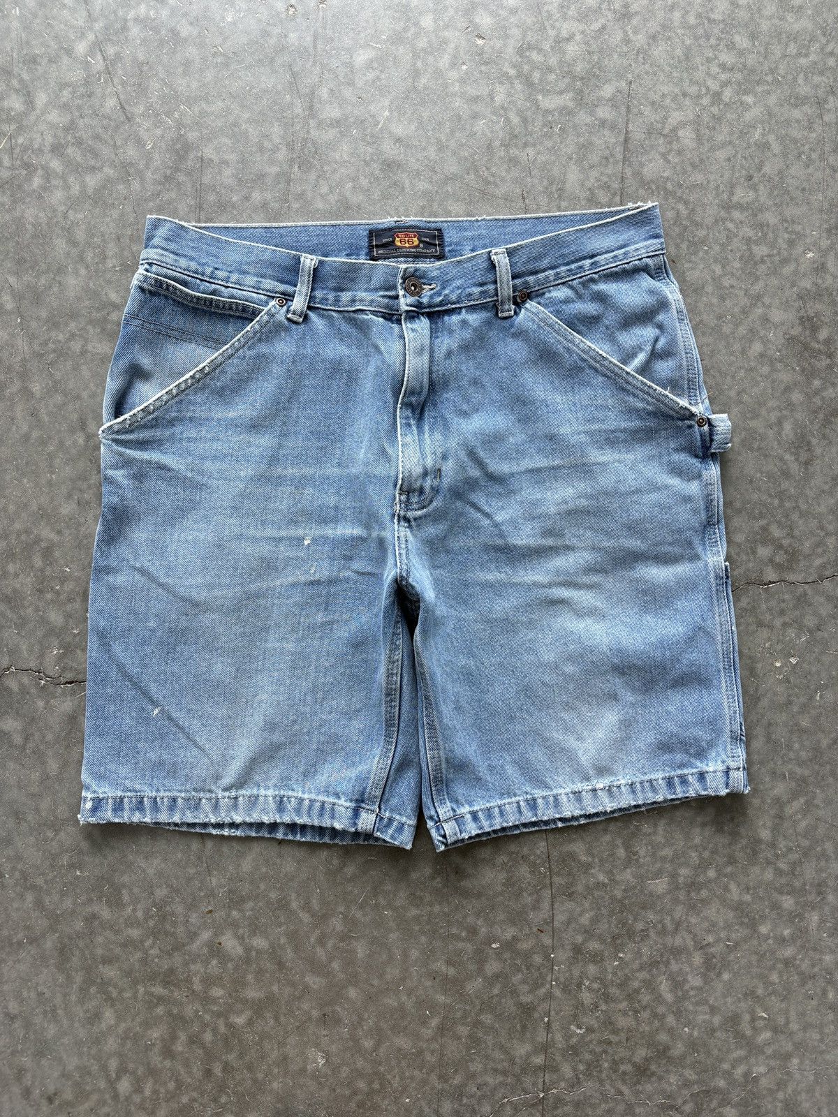 Vintage Y2K Route 66 Carpenter Jean Shorts Size 34