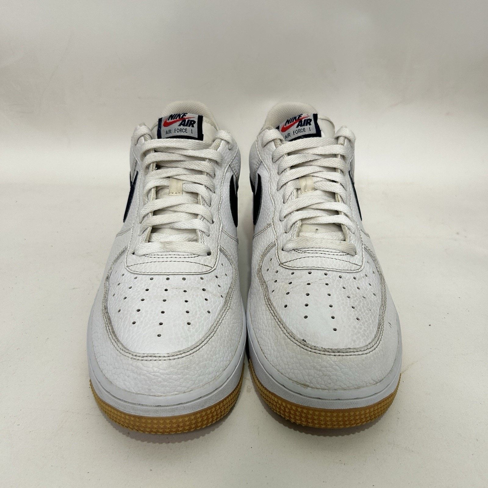 Nike Nike Air Force 1 Low ‘07 "White Obsidian" 2019 Size US 11.5 / EU 44-45 - 2 Thumbnail