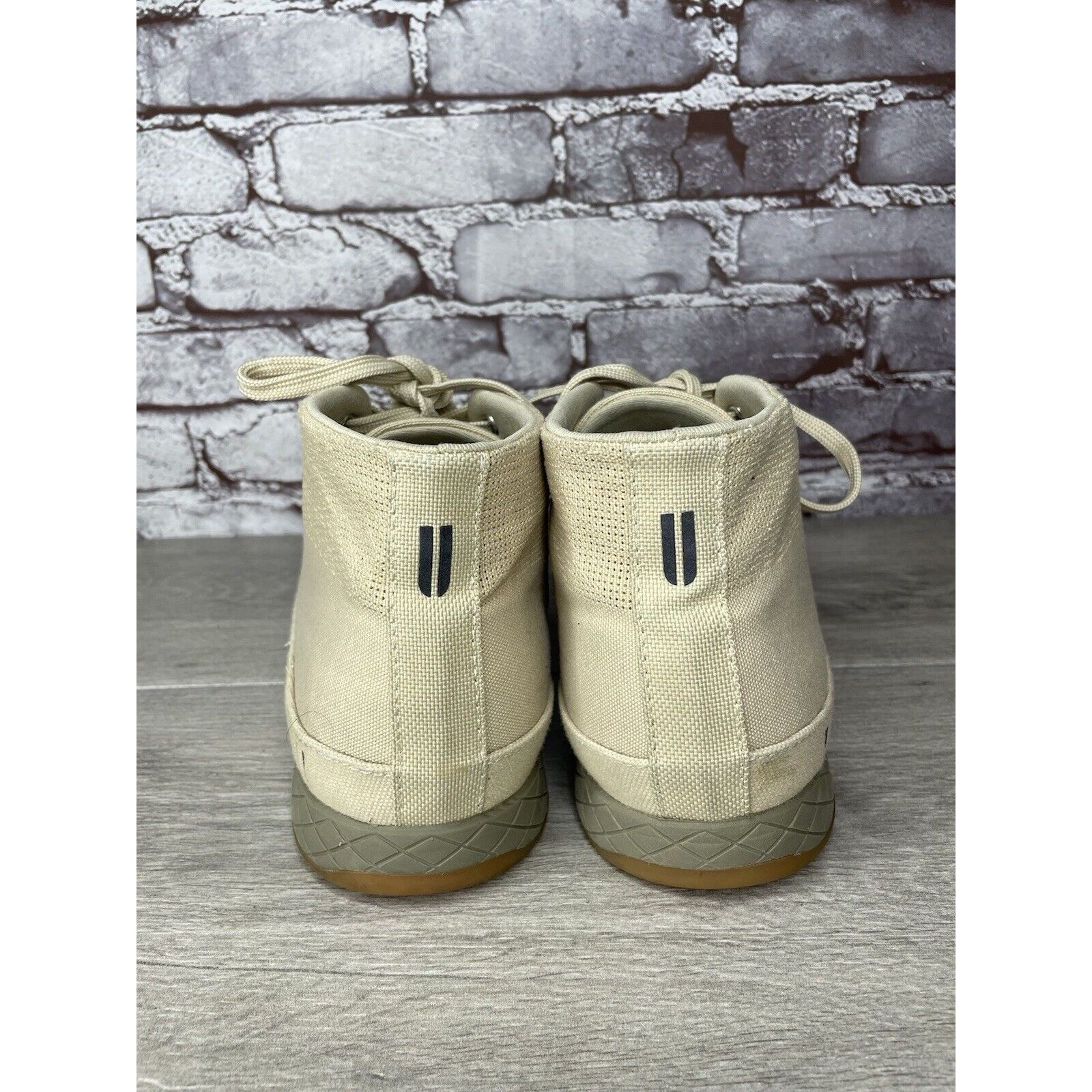 Other Nobull Mid Desert Trainer Canvas Beige Fabric Lace Up Sneake Size US 13 / EU 46 - 12 Thumbnail
