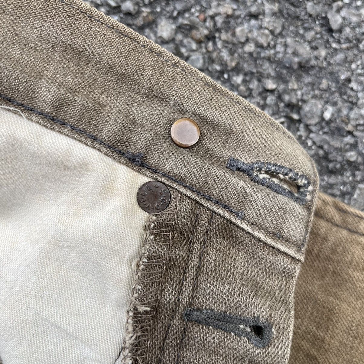 Cushman 1980s 70s Cushman Lot 22300 Vintage Workwear Pant Union Made Size US 28 / EU 44 - 8 Thumbnail