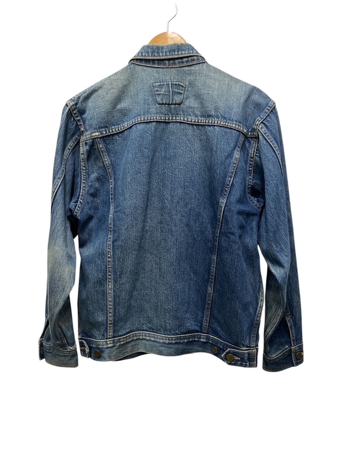 Japanese Brand Vintage 80s 90s Rugged IceFire Japan Trucker Denim Jacket S Size US S / EU 44-46 / 1 - 2 Thumbnail