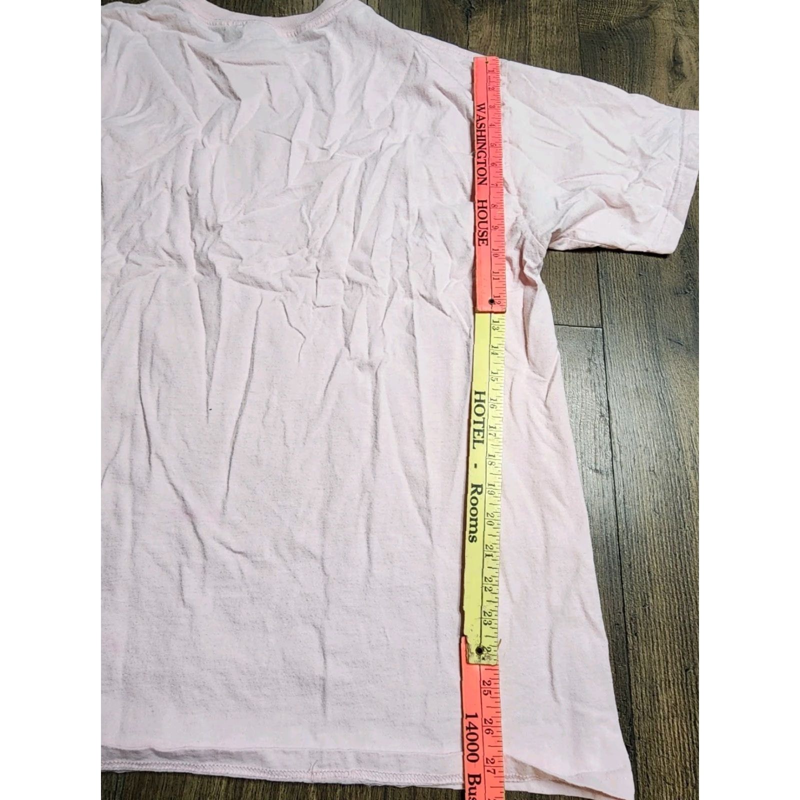 Anvil VINTAGE Anvil 90s T-Shirt 2XL Pink Embroidered Hilton Head Island Souvenir Distressed Mens Size US XXL / EU 58 / 5 - 3 Thumbnail