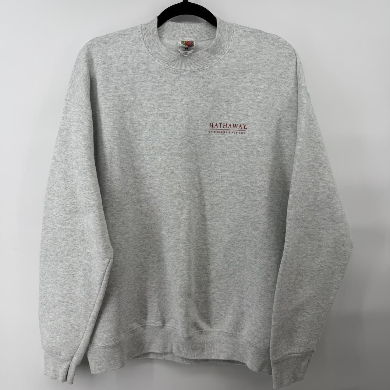 Fruit Of The Loom Hathaway Crewneck Sweatshirt XL Gray Fruit of the Loom USA Size US XL / EU 56 / 4 - 1 Thumbnail