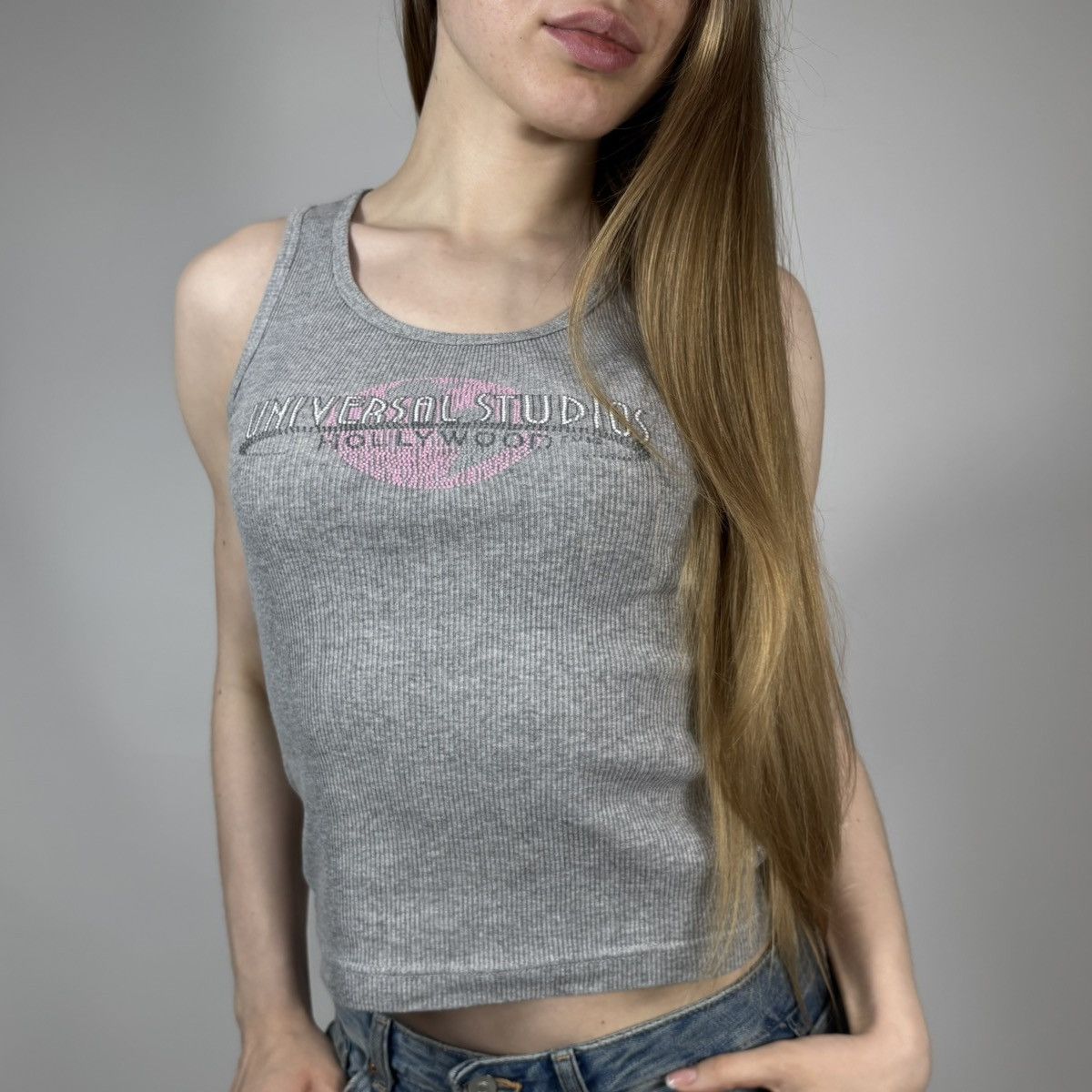 Universal Studios Vintage 90s Universe Studios Hollywood Retro Style Tank Top Size M / US 6-8 / IT 42-44 - 1 Thumbnail