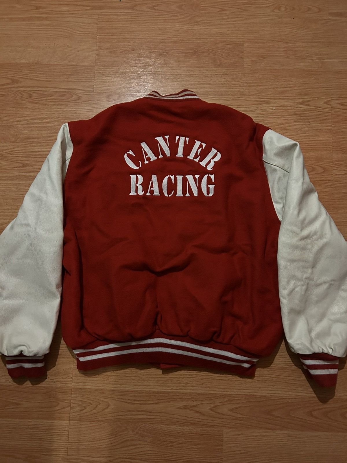 Marlboro jacket Y2k distres bomber 90s Ferrari nascar racing