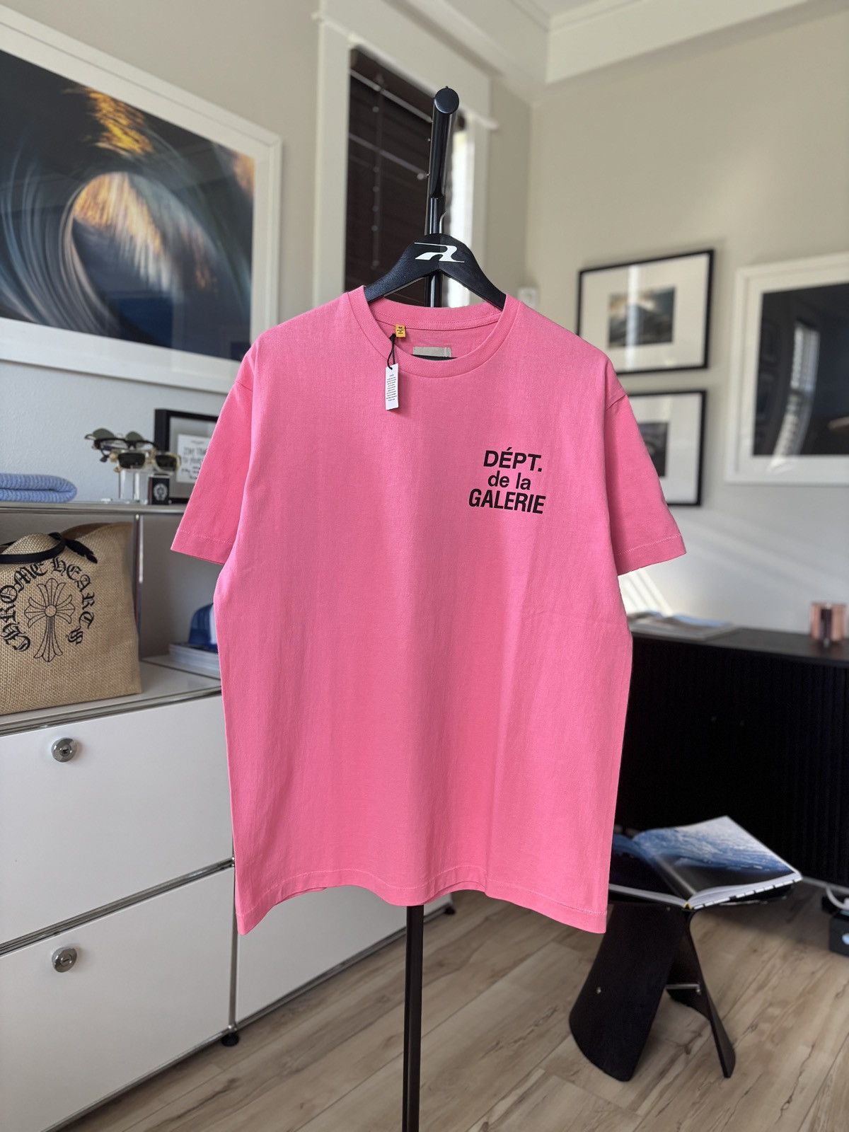 Gallery Dept. PINK FRENCH LOGO TEE Size US M / EU 48-50 / 2 - 3 Thumbnail