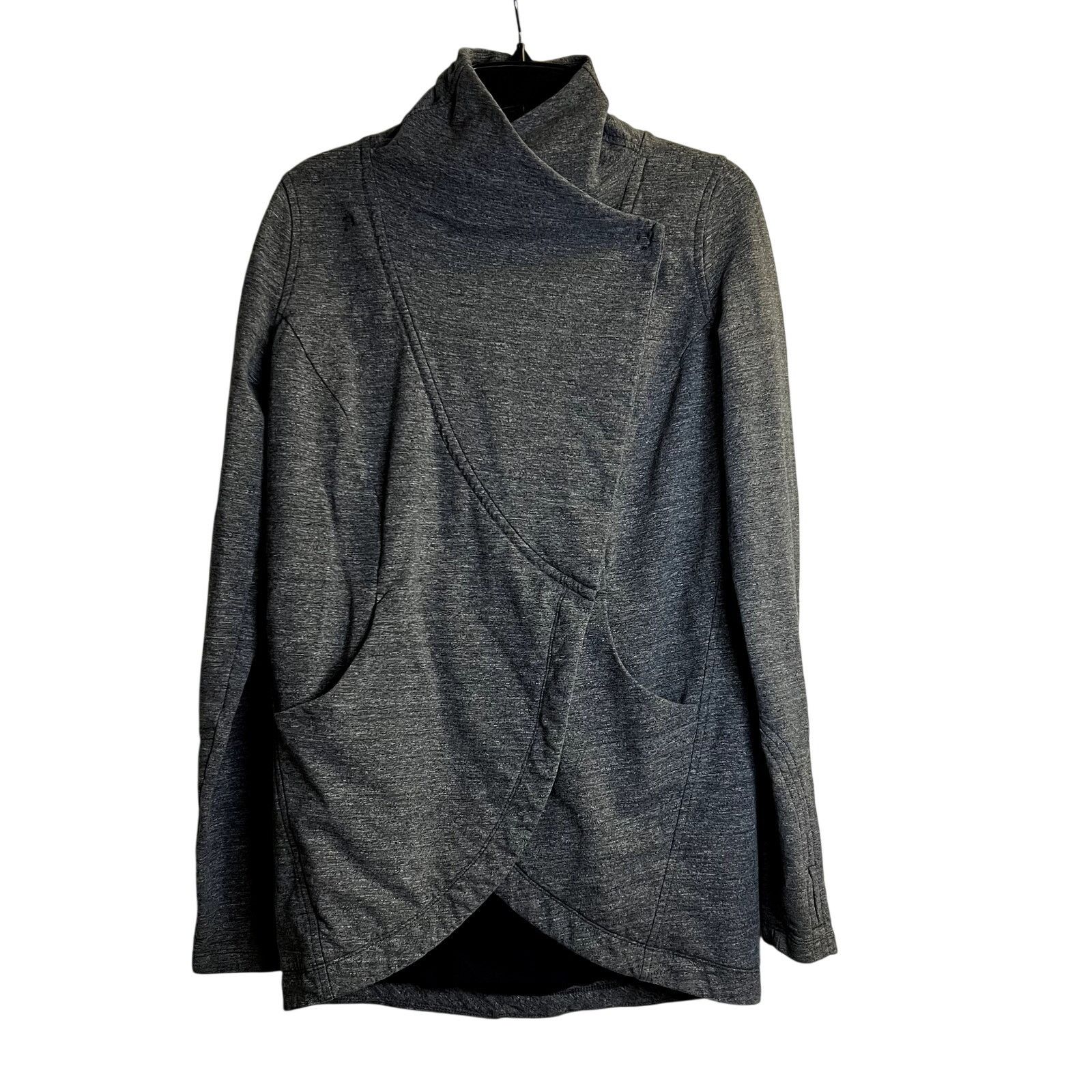 Lululemon Lululemon That’s A Wrap Jacket Top Grey Size 6 Size M / US 6-8 / IT 42-44 - 1 Thumbnail