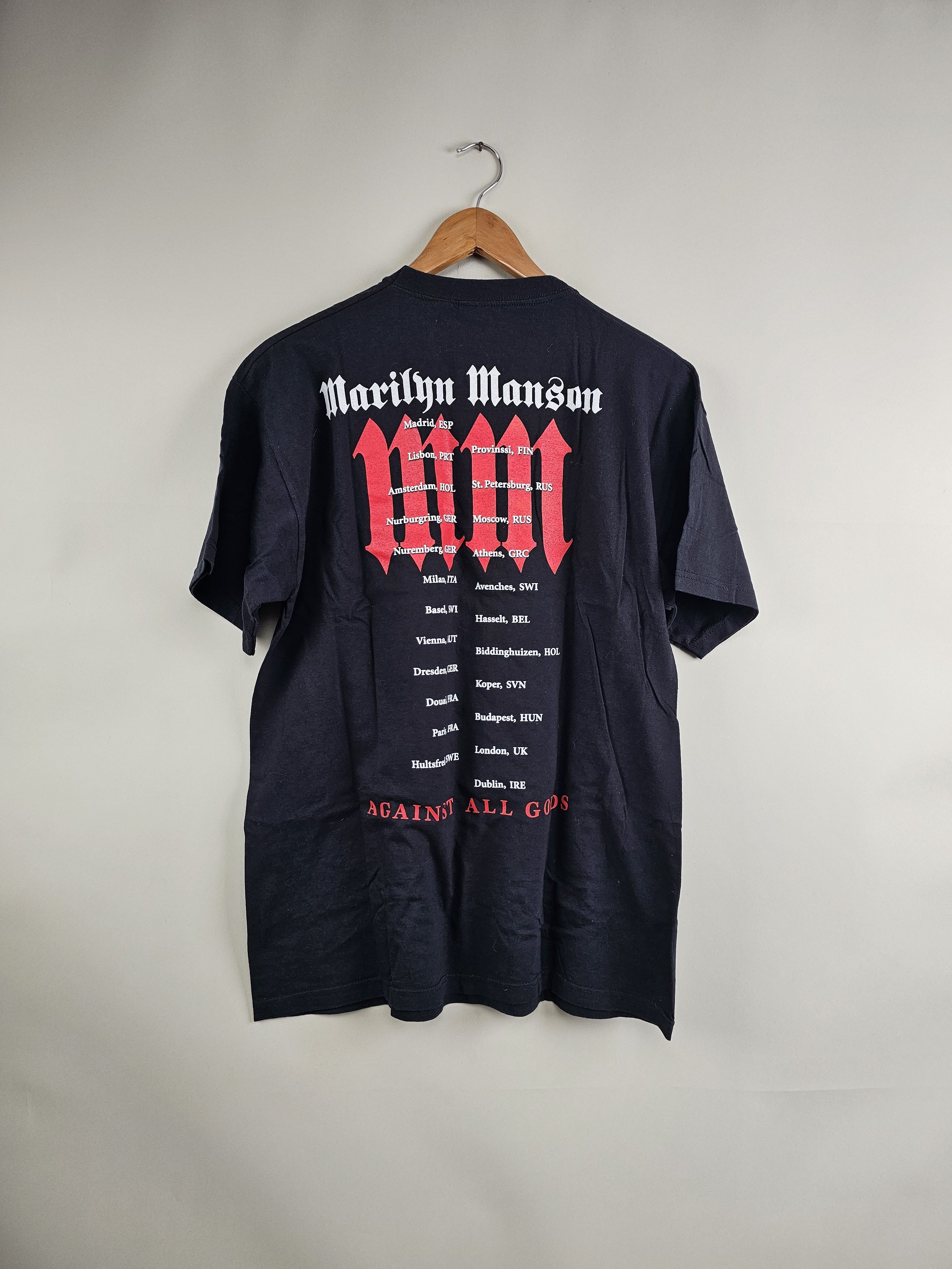 2004 Marilyn Manson Against All Gods L 21.5 28.5