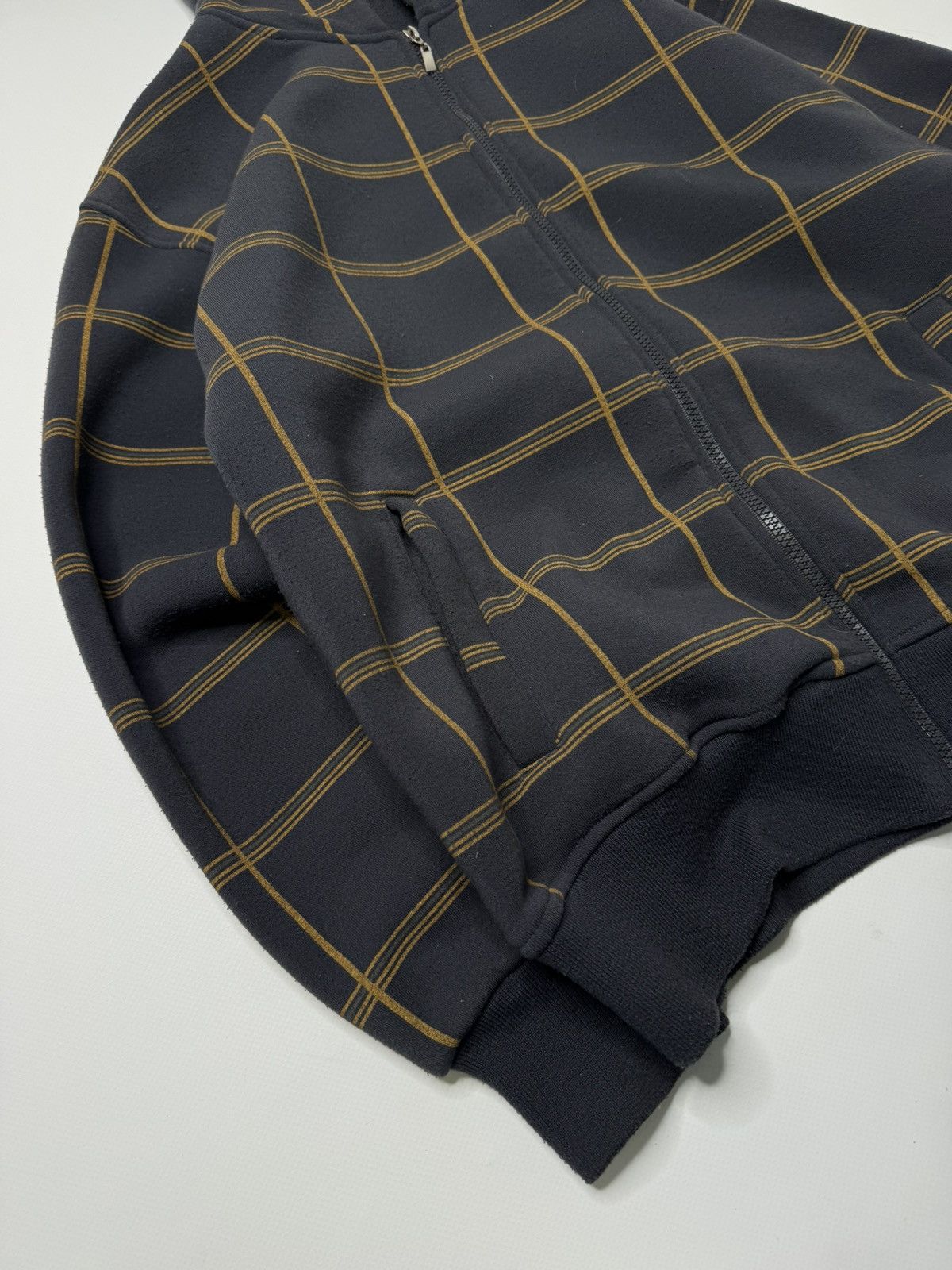 Vintage Vintage avant garde striped zip up hoodie if6was9 lgb skate Size US L / EU 52-54 / 3 - 3 Thumbnail