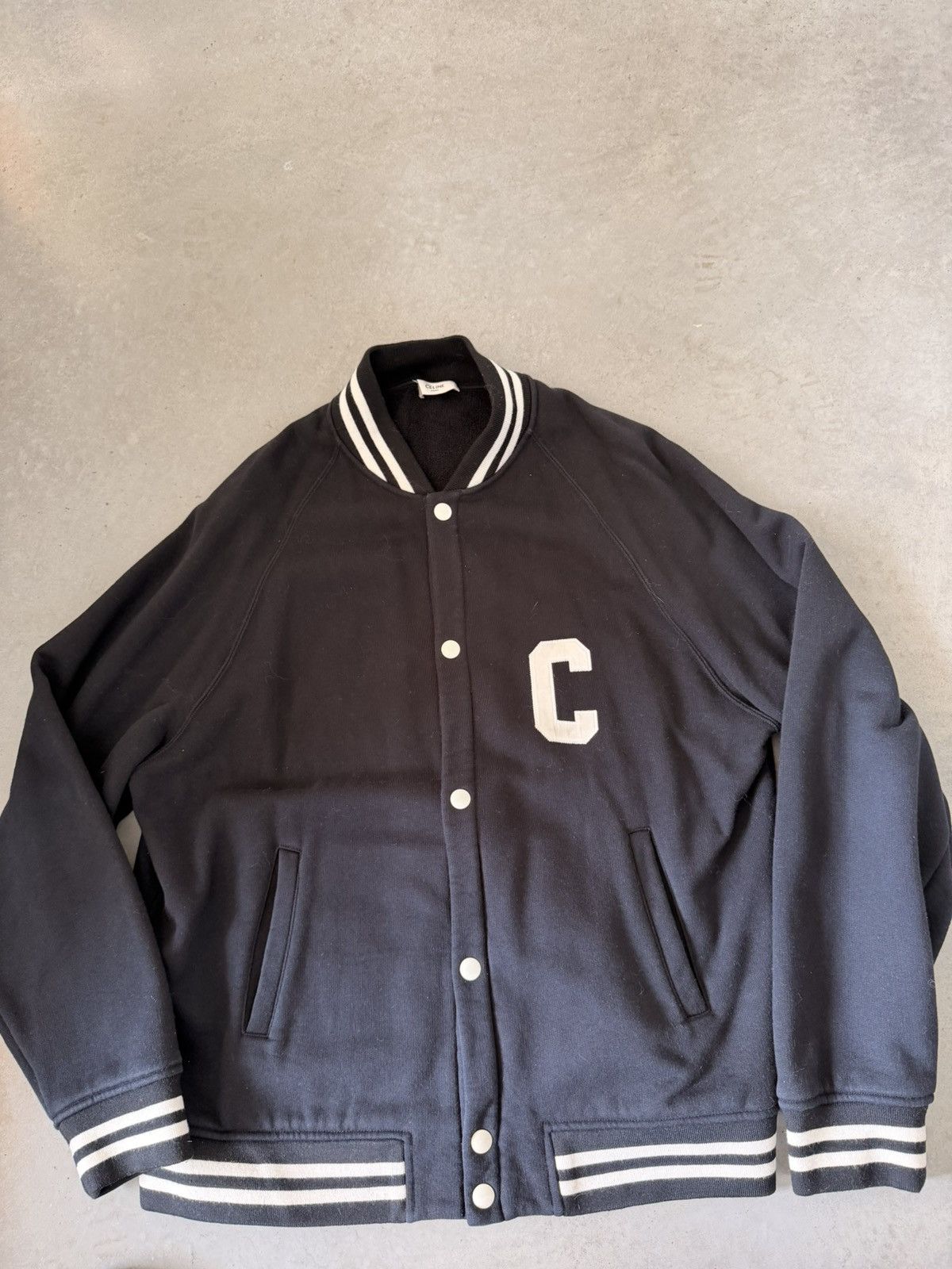 Celine Celine Teddy Varsity Jacket Size US L / EU 52-54 / 3 - 8 Thumbnail