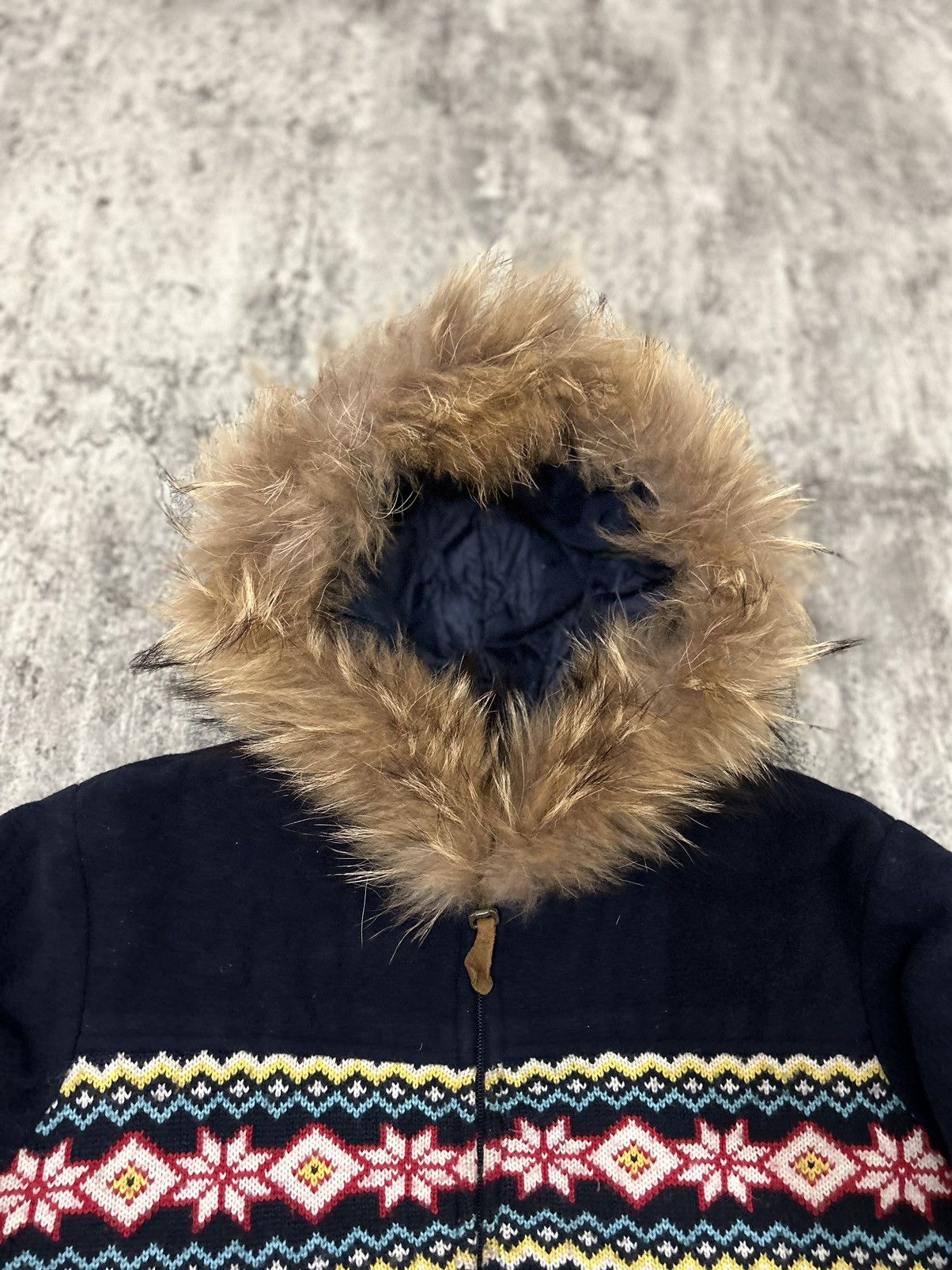 If Six Was Nine × Le Grande Bleu (L.G.B.) × Oshkosh Oshkosh Navajo Fur Jacket Size US S / EU 44-46 / 1 - 4 Thumbnail