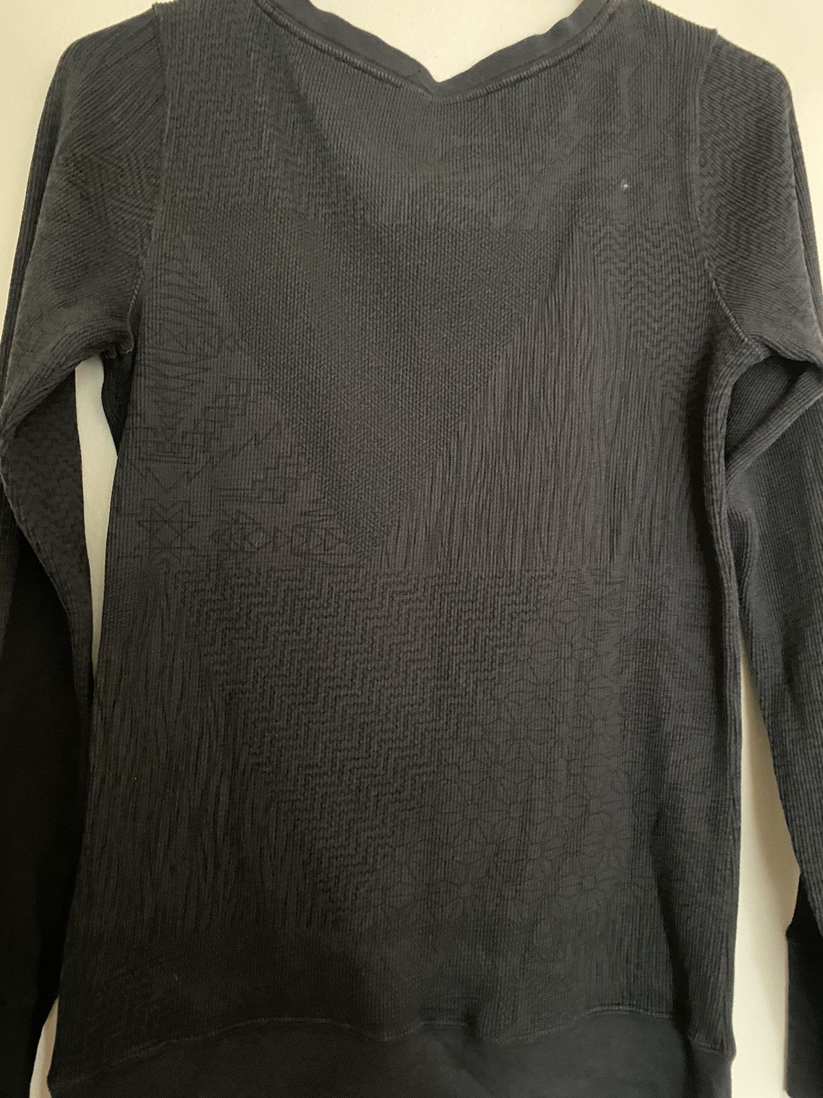 Nike × Nike ACG × Vintage Vintage Nike ACG Black Thermal Long sleeve Shirt Size US L / EU 52-54 / 3 - 6 Thumbnail