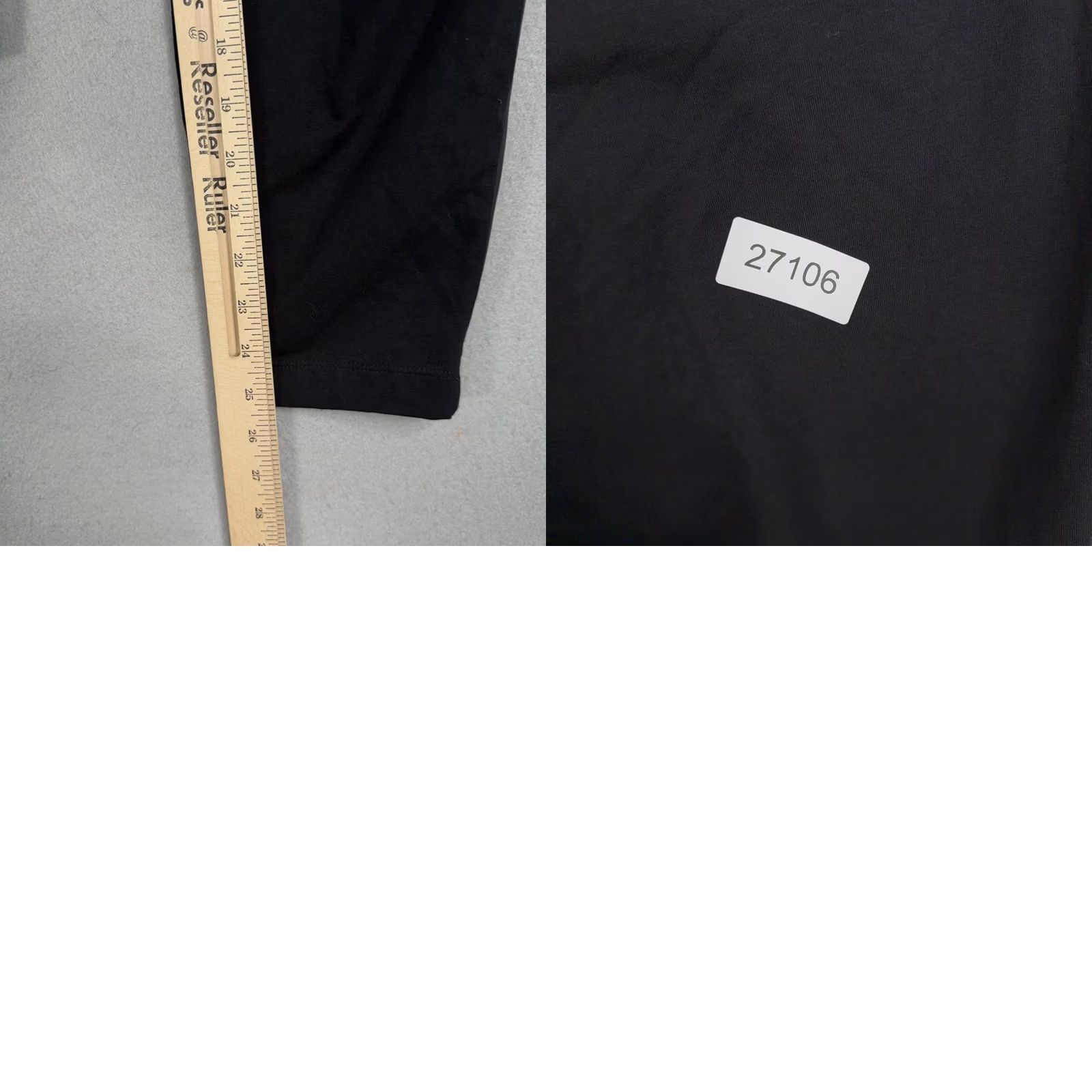 Old Navy Old Navy Leggings Womens XXL Petite Black Faux Leather Mid Rise Ankle Size 27" / US 4 / IT 40 - 8 Thumbnail
