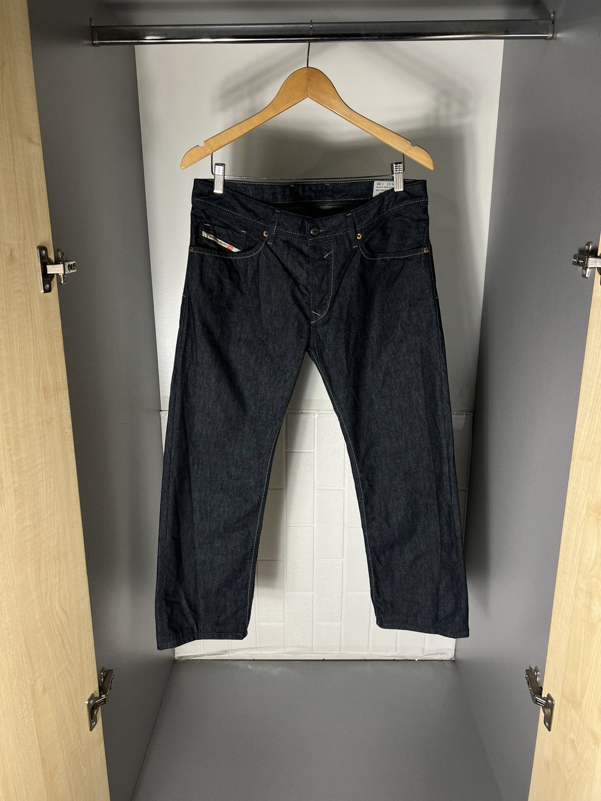 Diesel VINTAGE DIESEL INDUSTRY DENIM DIVISION JEANS CASUAL Y2K 90s Size US 32 / EU 48 - 2 Thumbnail