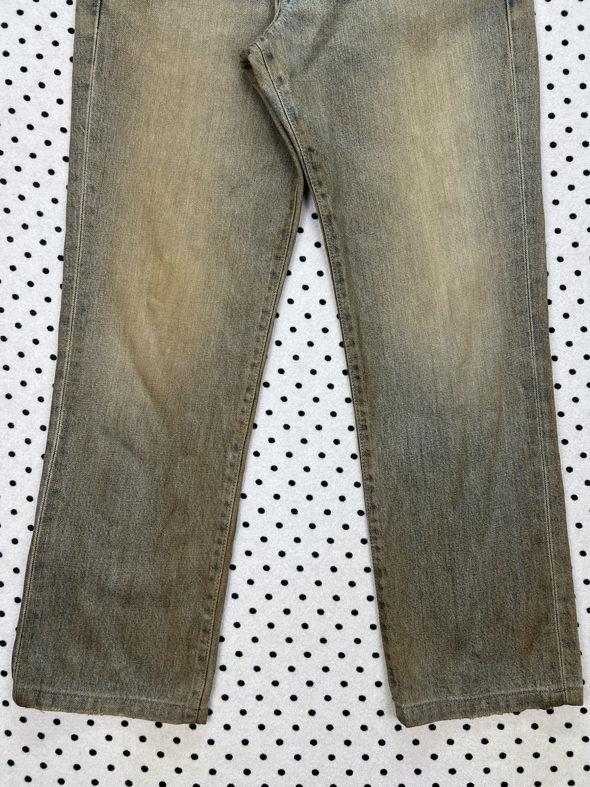 Edwin Edwin 503 Low Rise Dirty Distressed Jeans Size US 31 - 5 Thumbnail