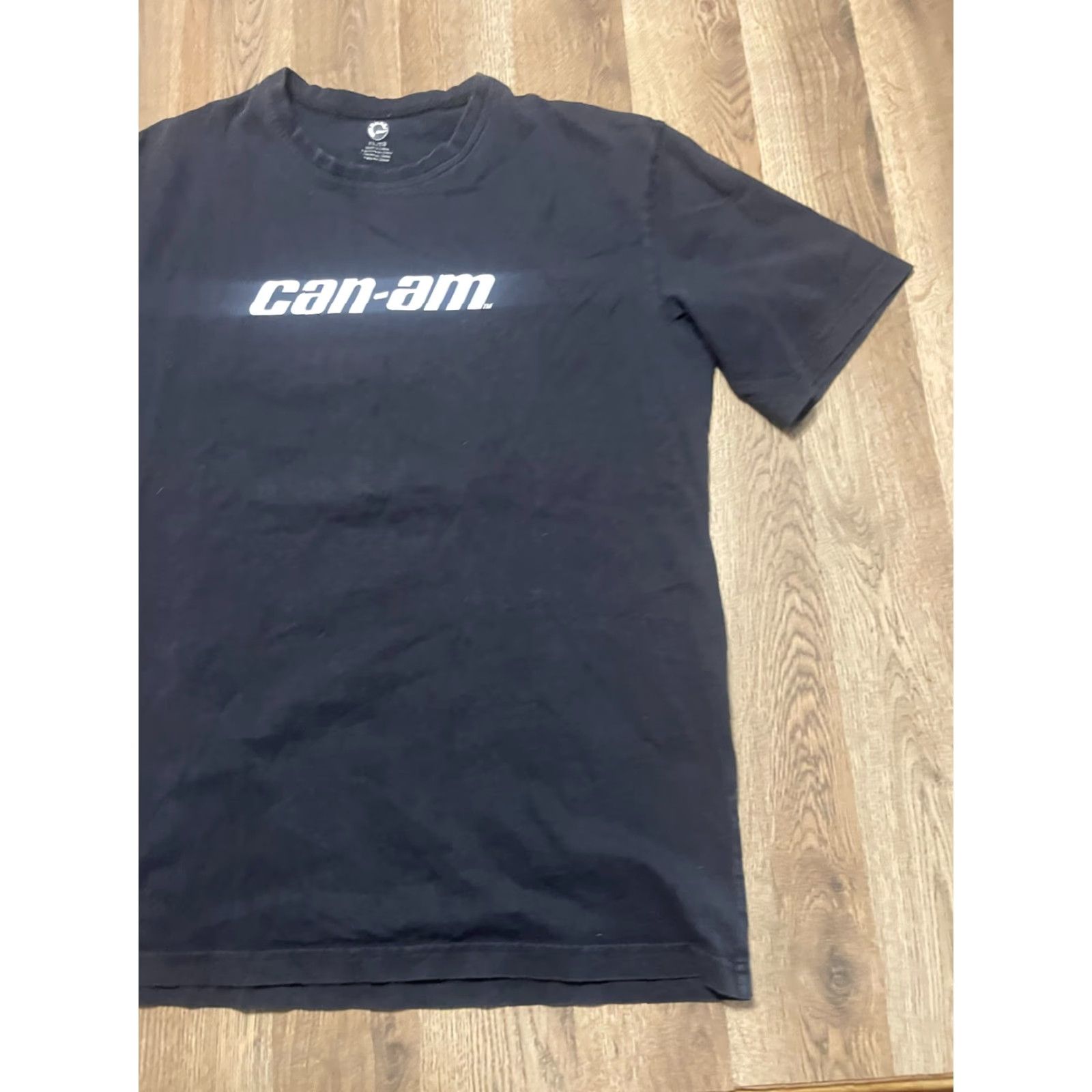 Vintage Can-Am Shirt, T-Shirt, Men, XL, Black White, Crew Neck, Short Sleeve, Regular Fit, BRP Print Size US XL / EU 56 / 4 - 4 Thumbnail