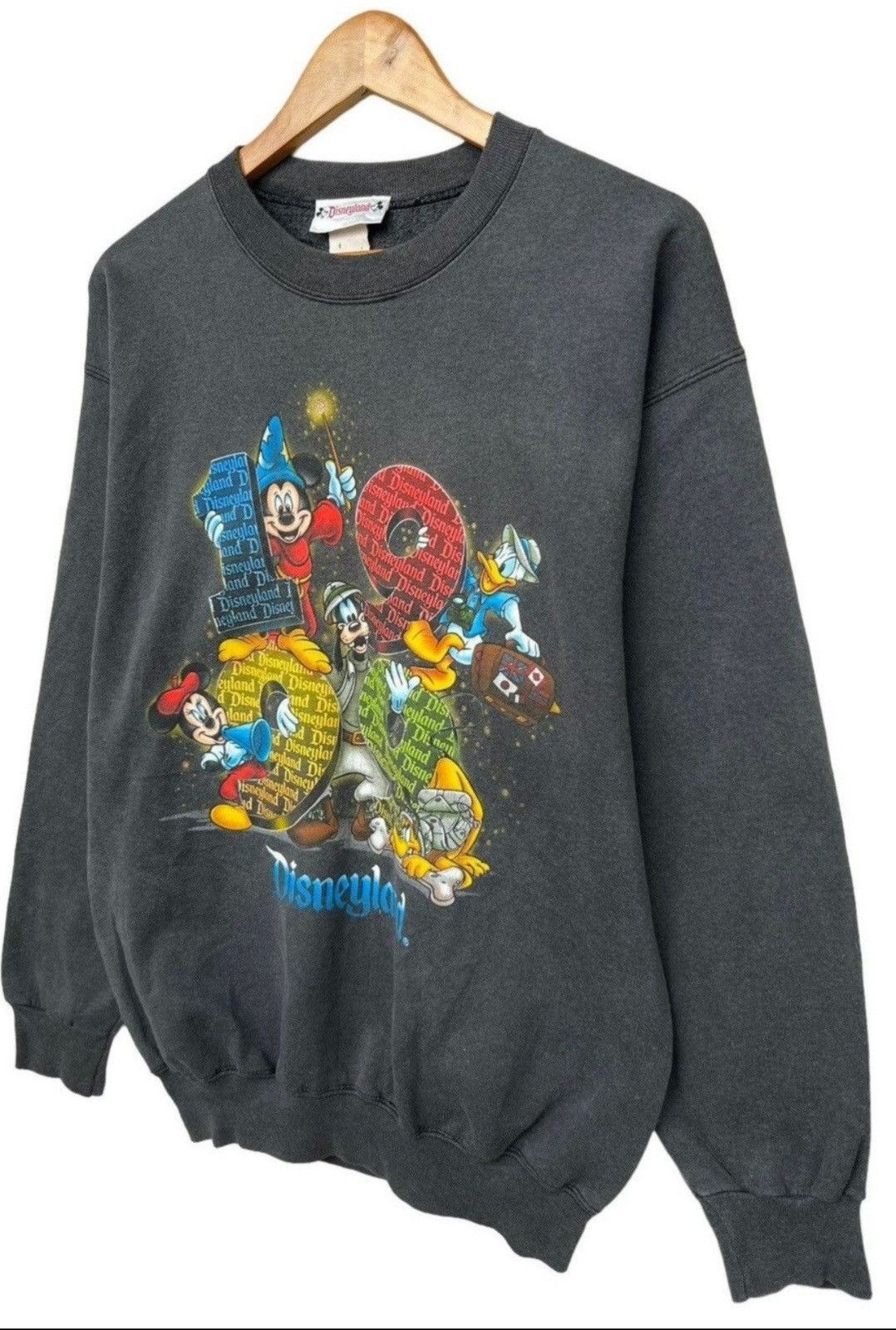 Disney × Mickey Mouse × Vintage Vintage Mickey Mouse Comboy Tokyo Disneyland Sweatshirt Size US M / EU 48-50 / 2 - 3 Thumbnail